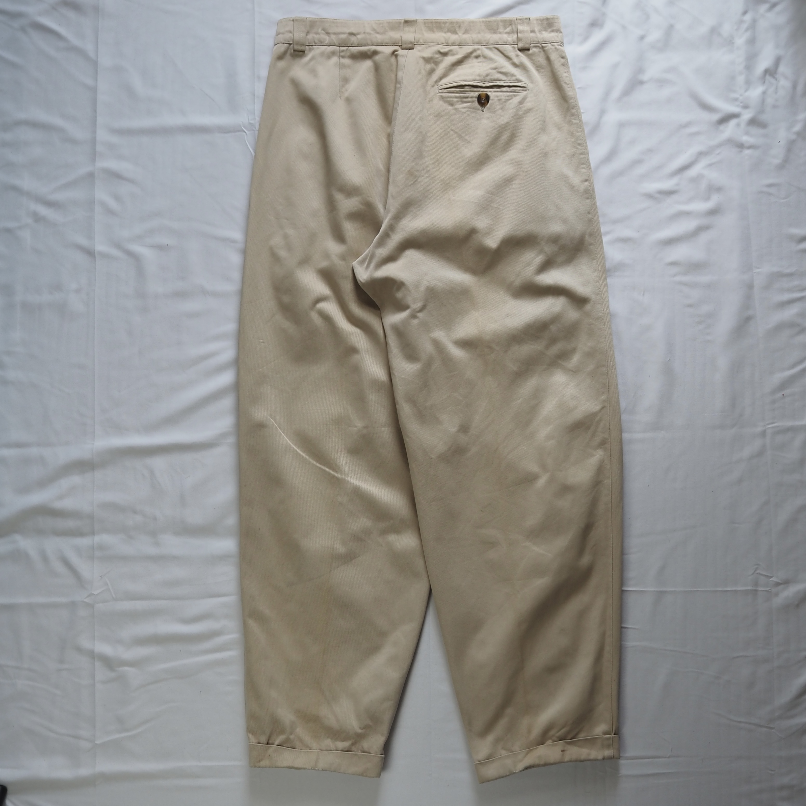 OLD Giorgio Armani チノパンツ 33×30程度 の画像 10