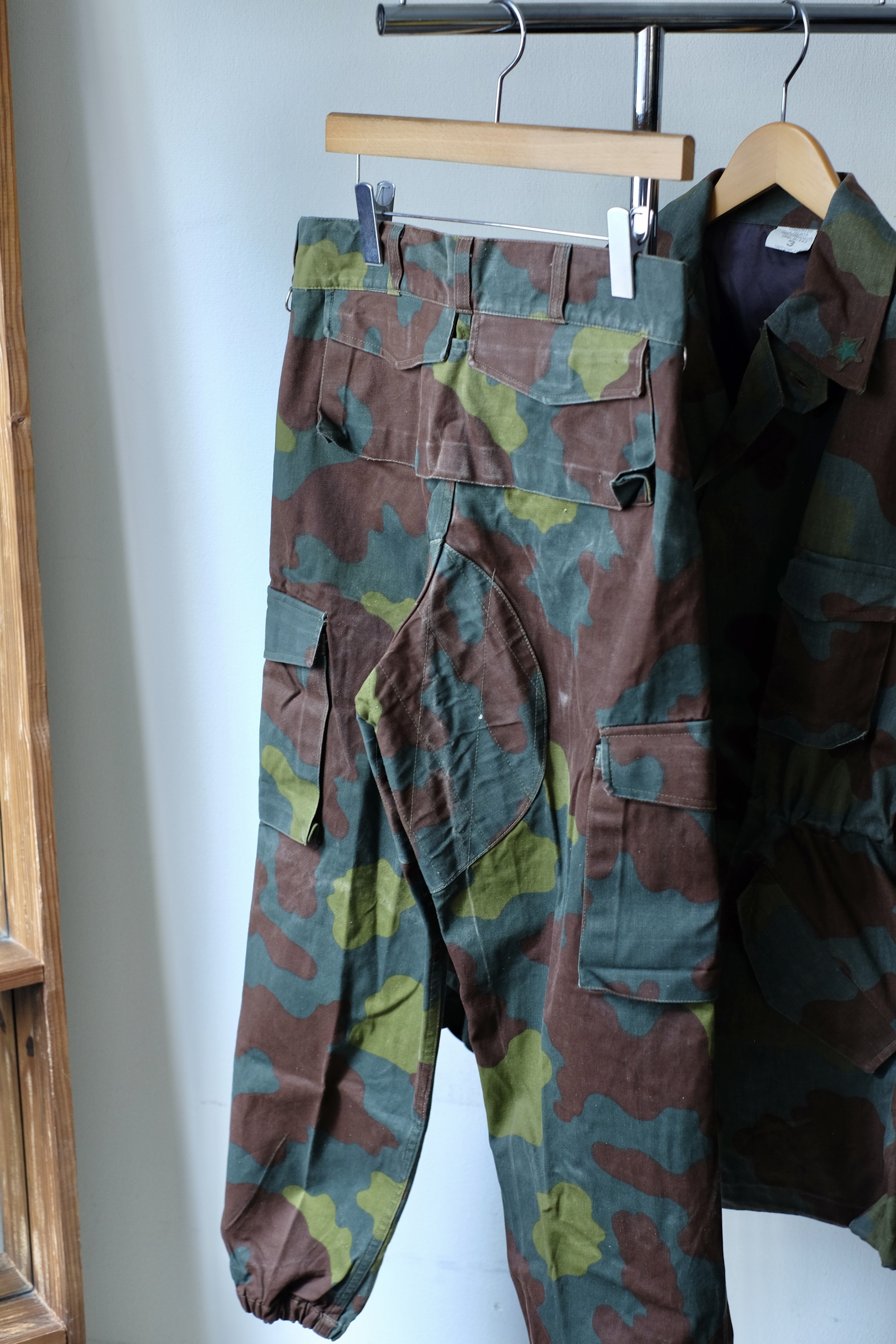 Italian military san marco camo cargo pants の画像 5