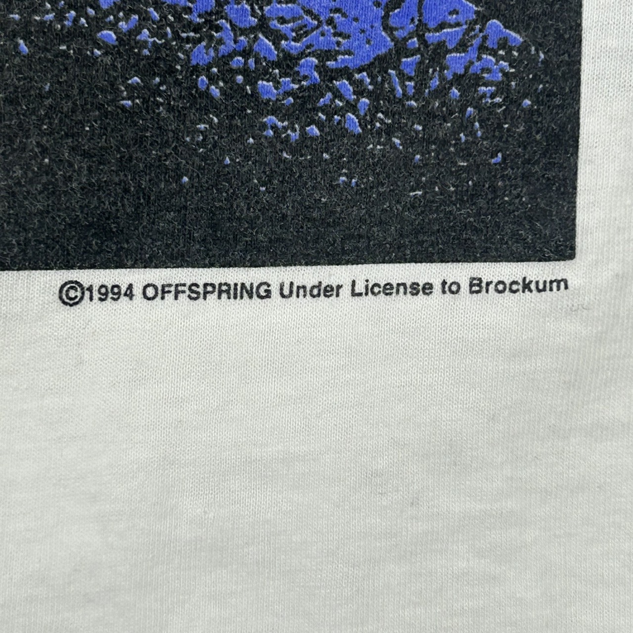 The Offspring Graphic Vintage T-Shirt – White – XL の画像 5
