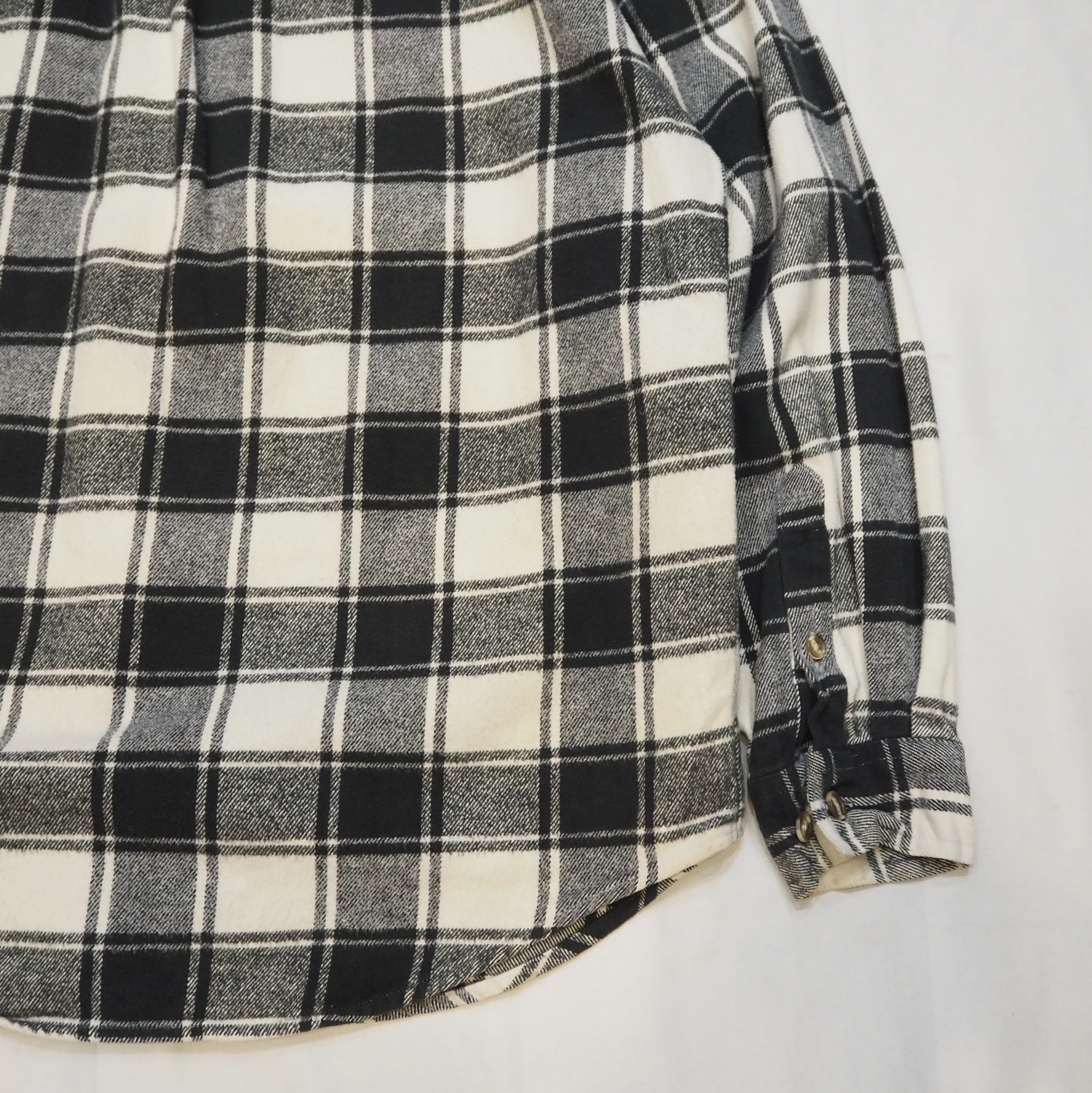 90’s Eddie Bauer Heavy Flannel Shirt Size XL の画像 14