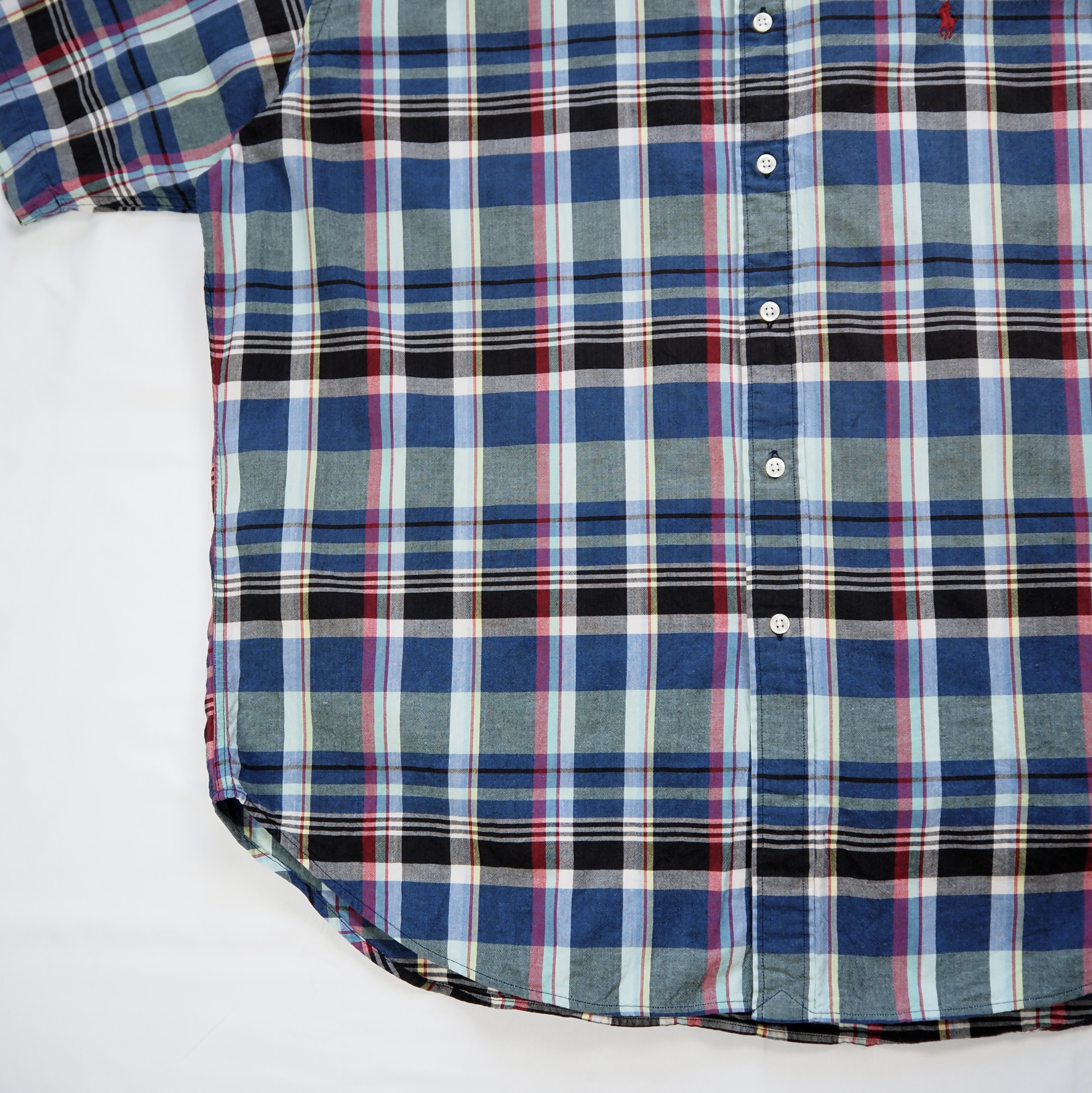 90’s Ralph Lauren Blake 半袖シャツ コットン XL の画像 9