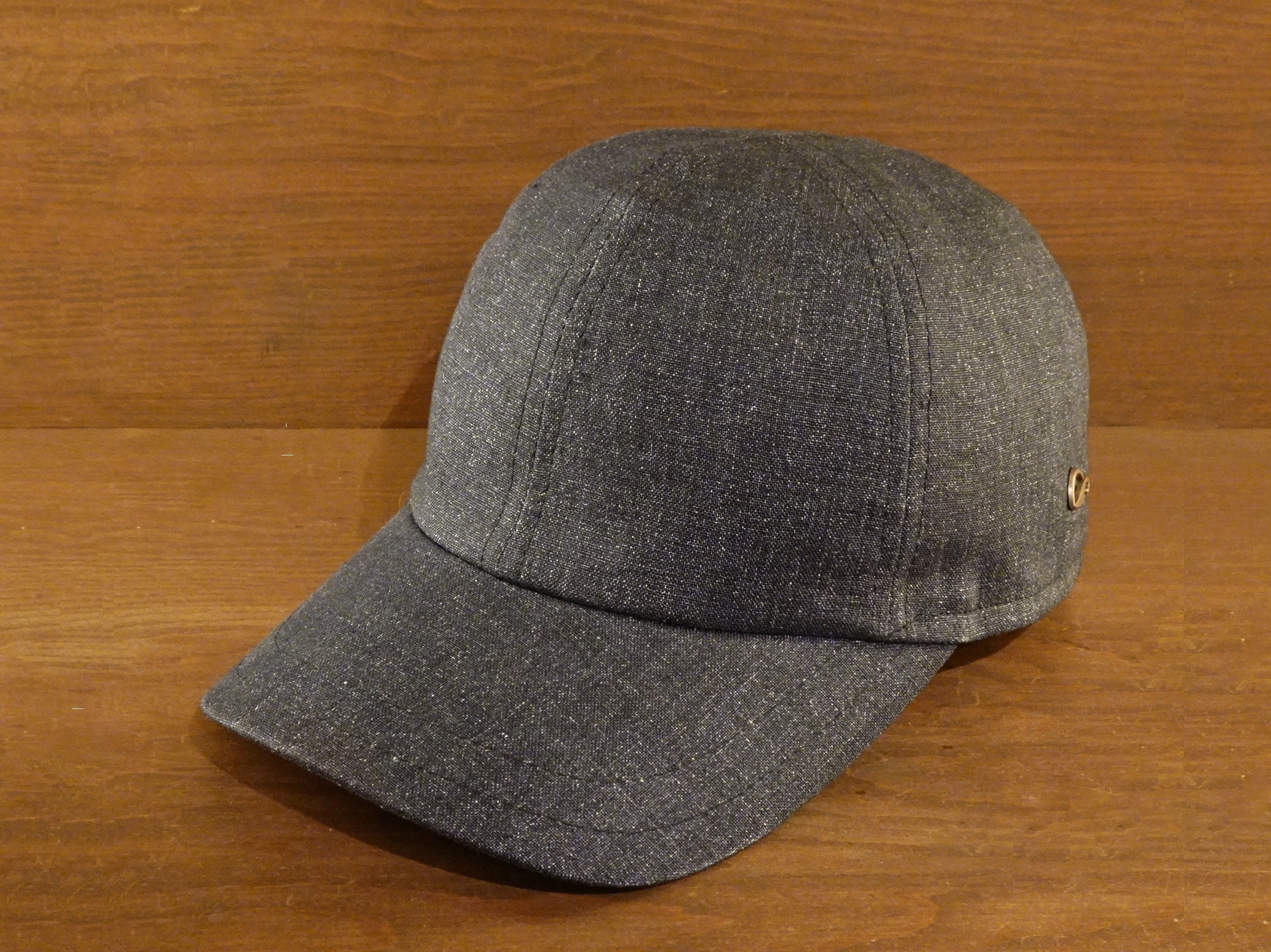 Gottmann リネンキャップ チャコール 神戸の帽子専門店 㐂久屋 きくや