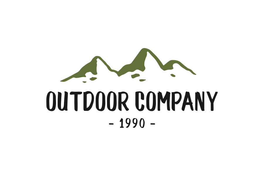 ロゴデザイン 自然 アウトドア 山 キャンプ レジャー アスレチックをイメージしたロゴ Creative Owner クリエイティブなビジネスオーナーのためのデザインストア