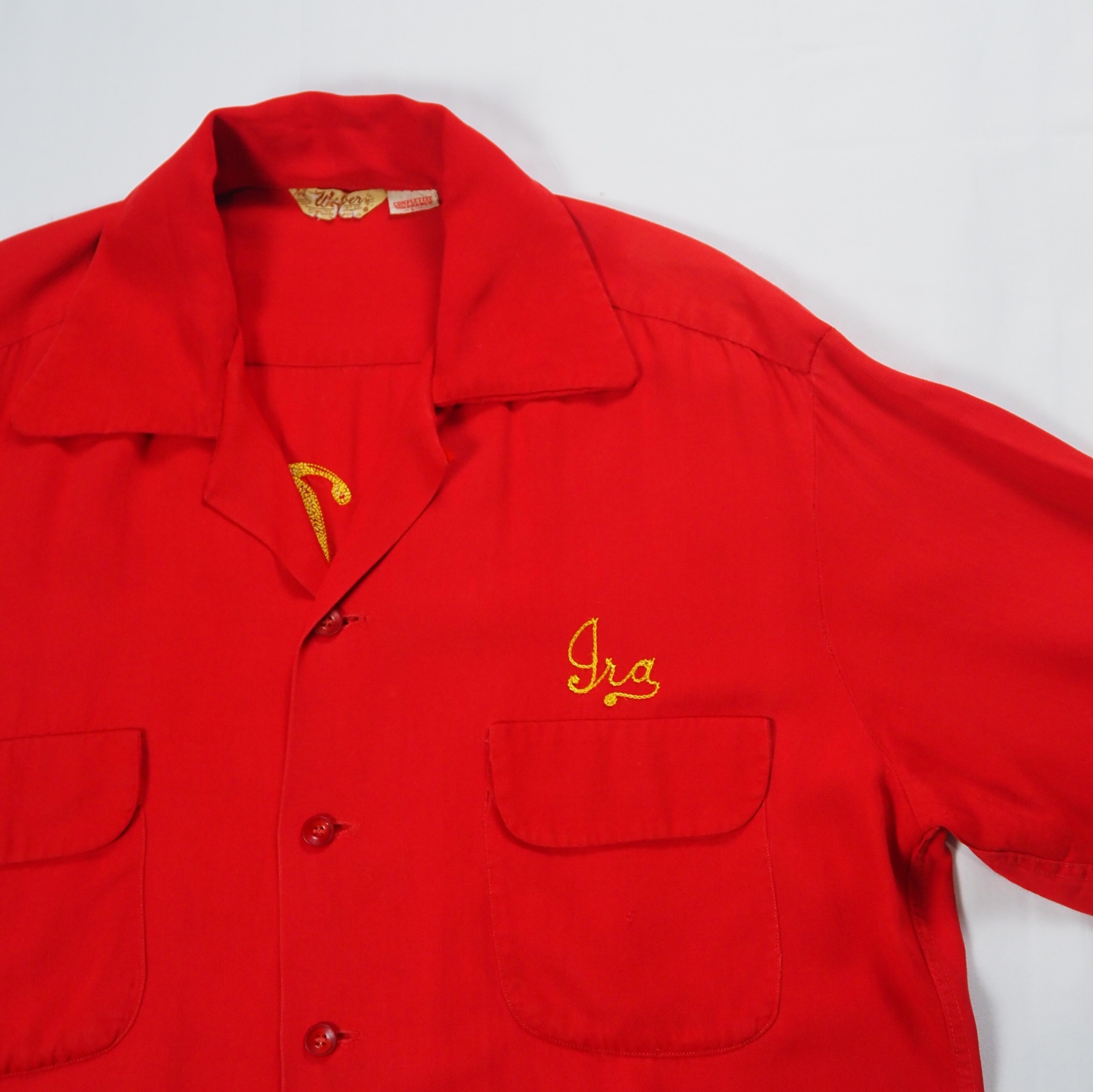 【9/19(土) 入荷商品】50's レーヨンシャツ チェーンステッチ の画像 14
