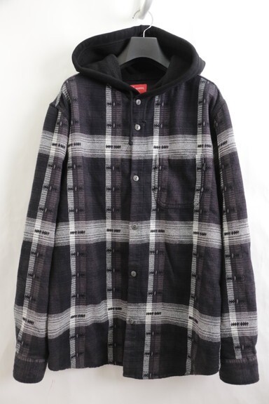 supreme flannel hooded