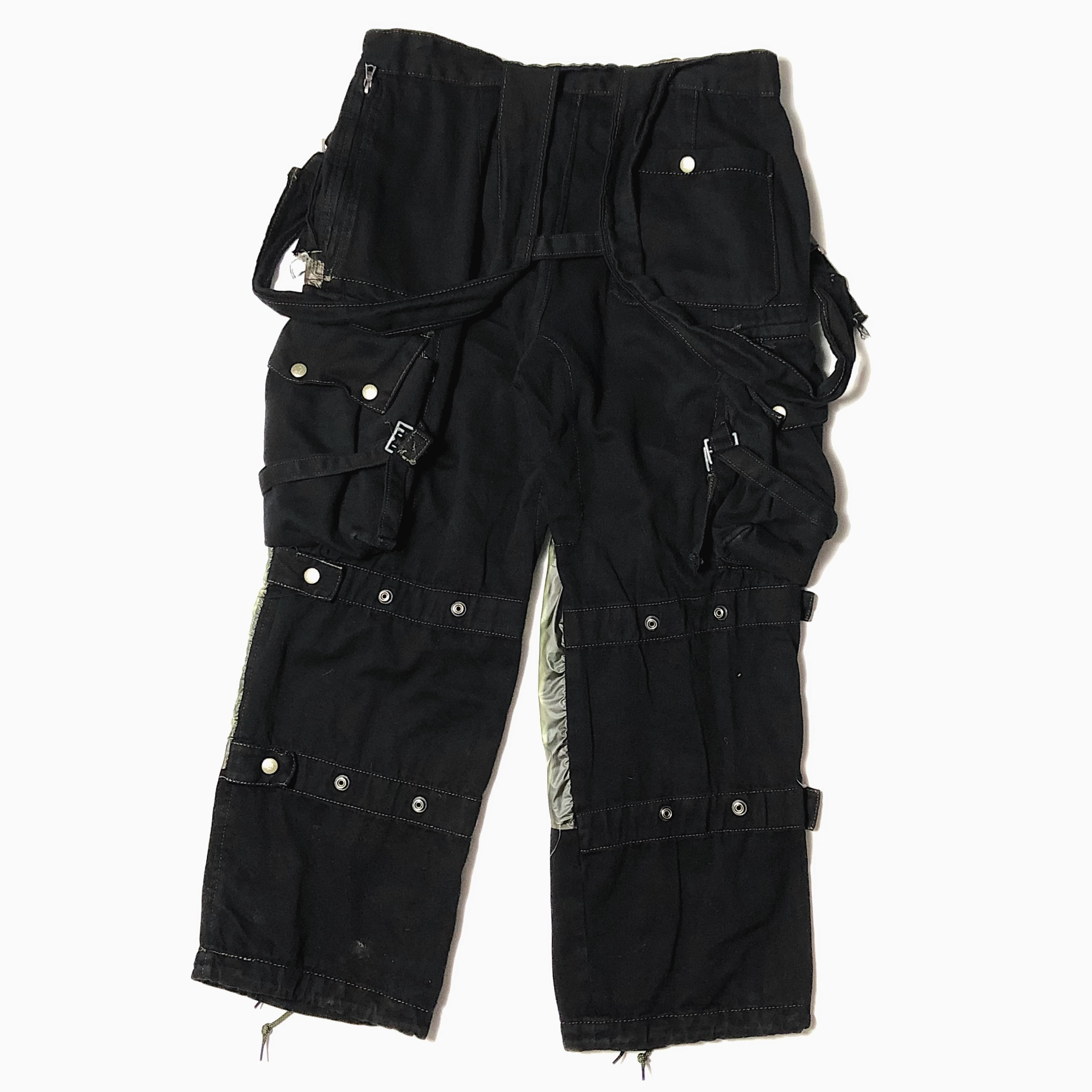 Vintage 70's M-70 Piece Dyed Suspenders Pants の画像 2