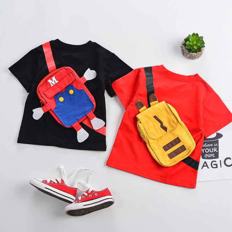 80 1 キャラクター Tシャツ トップス 半袖 男の子 女の子 韓国版 韓国子供服 キッズ 子供服 Q Toworld キュートワールド 子供服 メール便は何点でも送料の合計は280円
