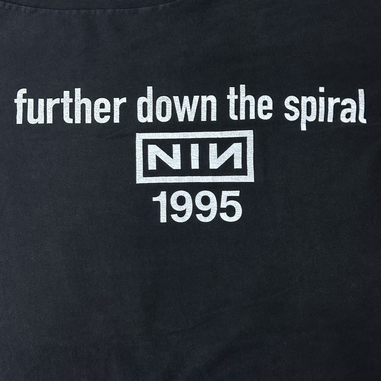 90s Nine Inch Nails “Further Down The Spiral” Vintage Band T-Shirt XL の画像 7