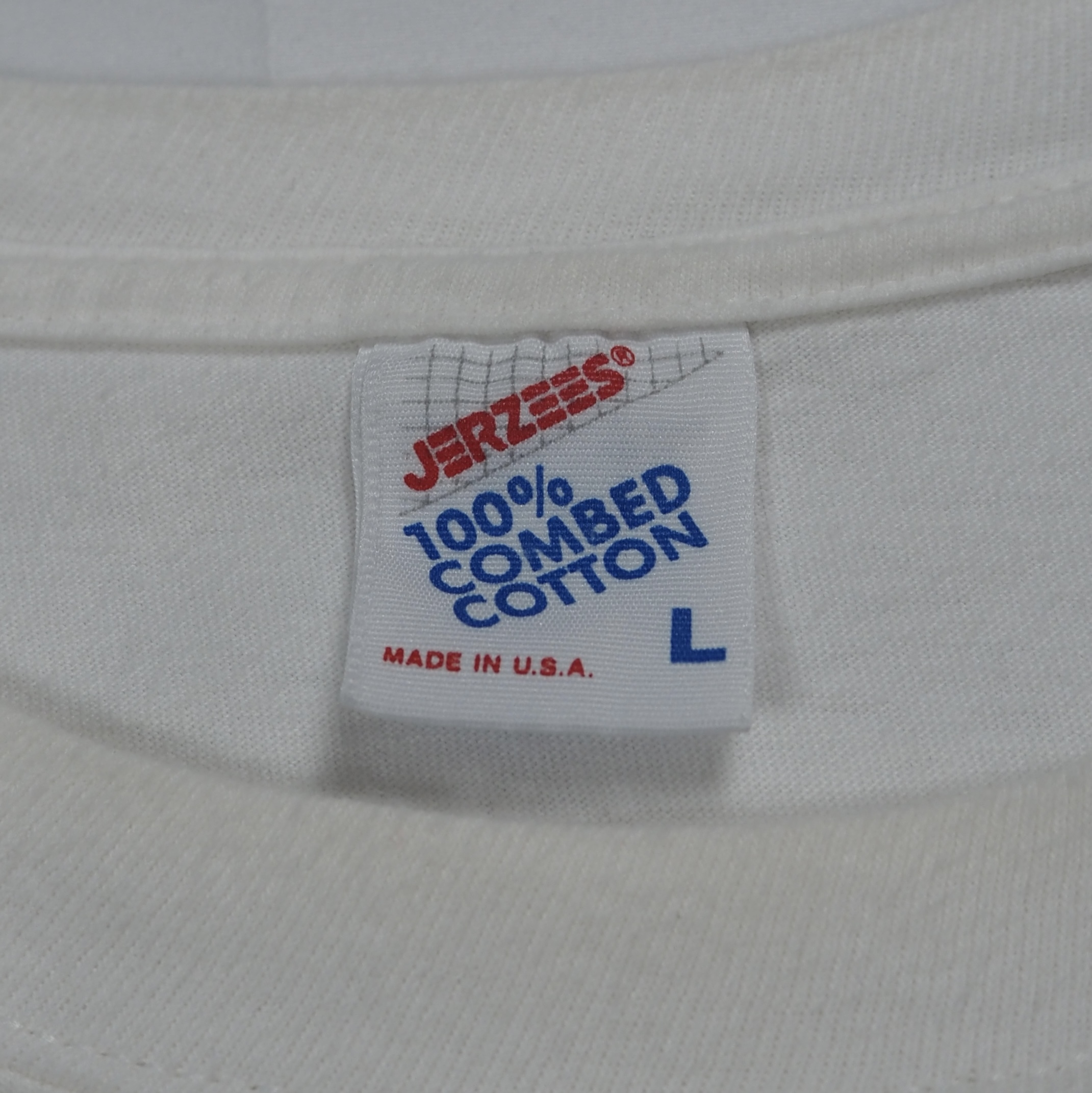 90’s Jerzees スカルTシャツ Lサイズ の画像 9