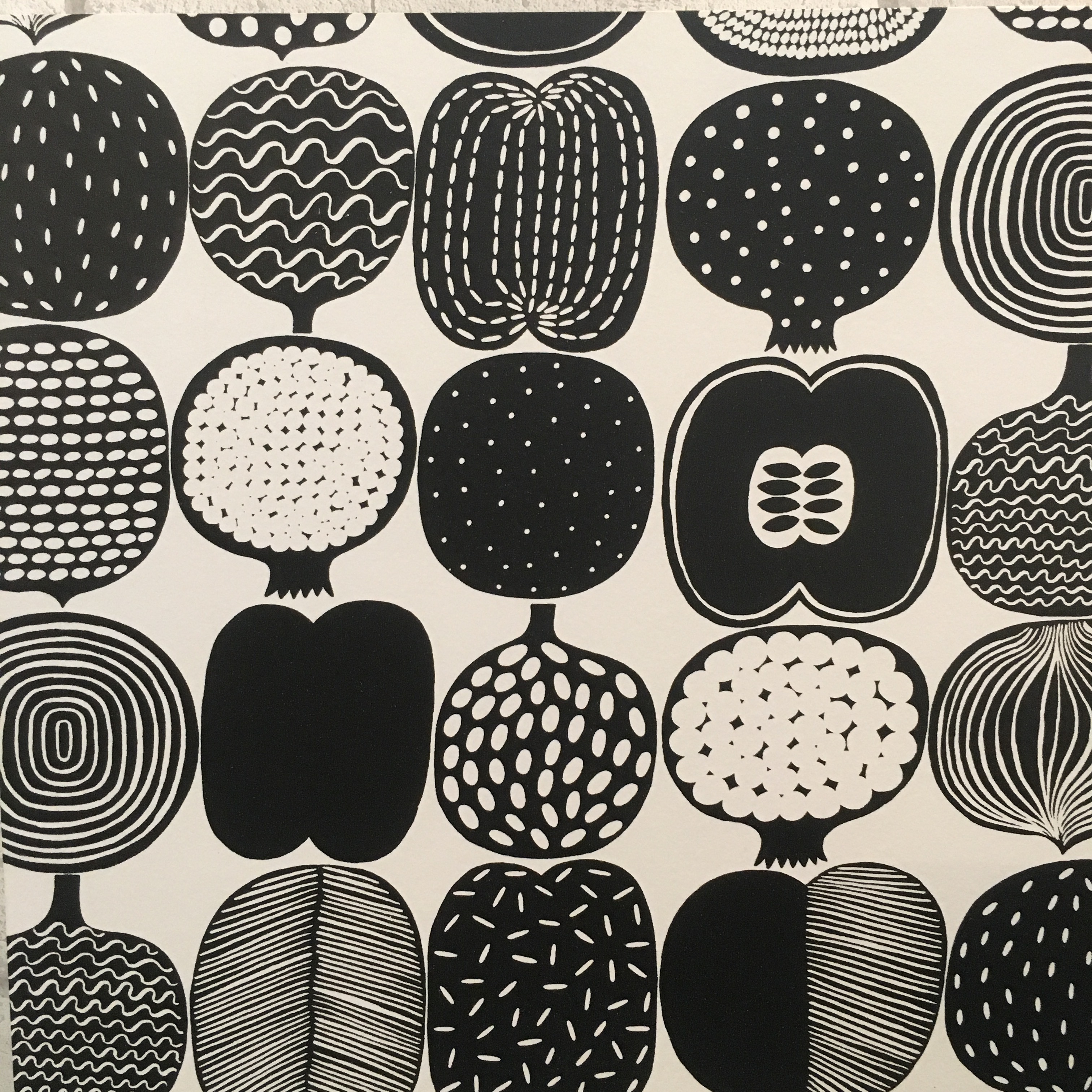 Marimekko マリメッコ Kompotti コンポッティ インテリアパネル 新潟市に実店舗があるオーダーカーテンと輸入壁紙のお店l Etoffe レトフ 新潟県新潟市カーテン