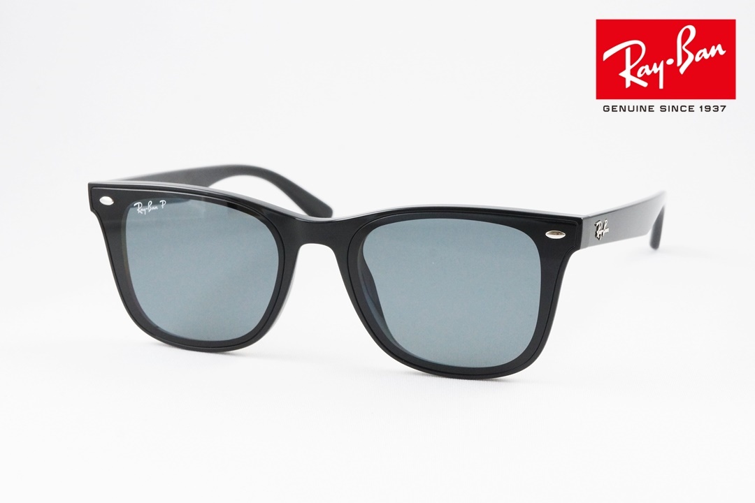 Ray-Ban 偏光 サングラス RB4334D 710/83 55サイズ ボストン レイバン