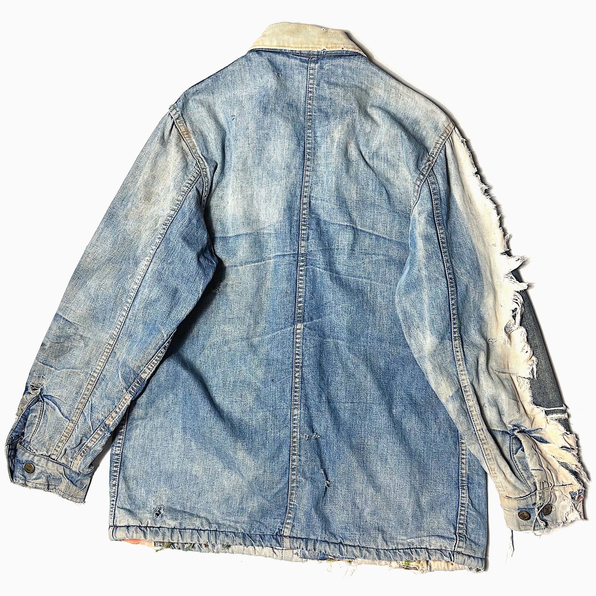 Vintage 70's【BIG SMITH】Grunge Denim Jacket の画像 2