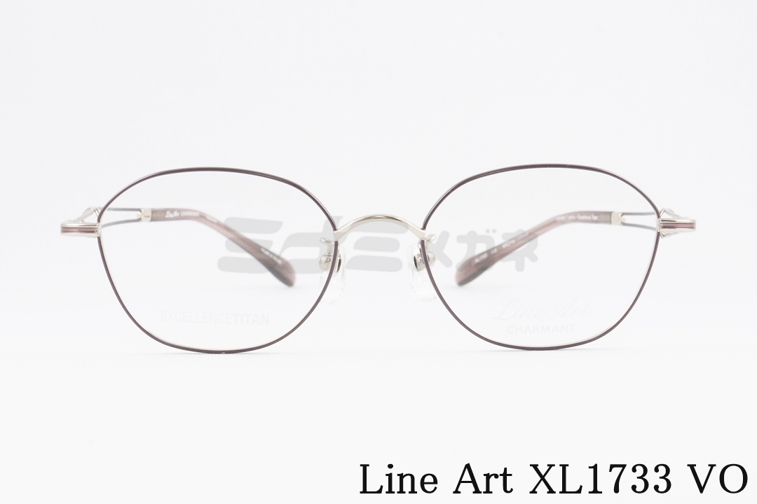 シャルマン　LineArtメガネフレーム・オペラ Line Art ダイヤモンド メガネ CHARMANT XL1625 GD opera シャルマン