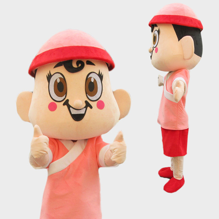 本格的着ぐるみ ボーイ Boy 男の子 おとこのこ オトコノコ 大人用 ピンク レッド 赤いボーイ きぐるみ 3頭身タイプ 格安 良質 のぞき可 オーダーメイド コスプレ 子供 展示場 マスコット キャラクター かぶりもの Mooncat