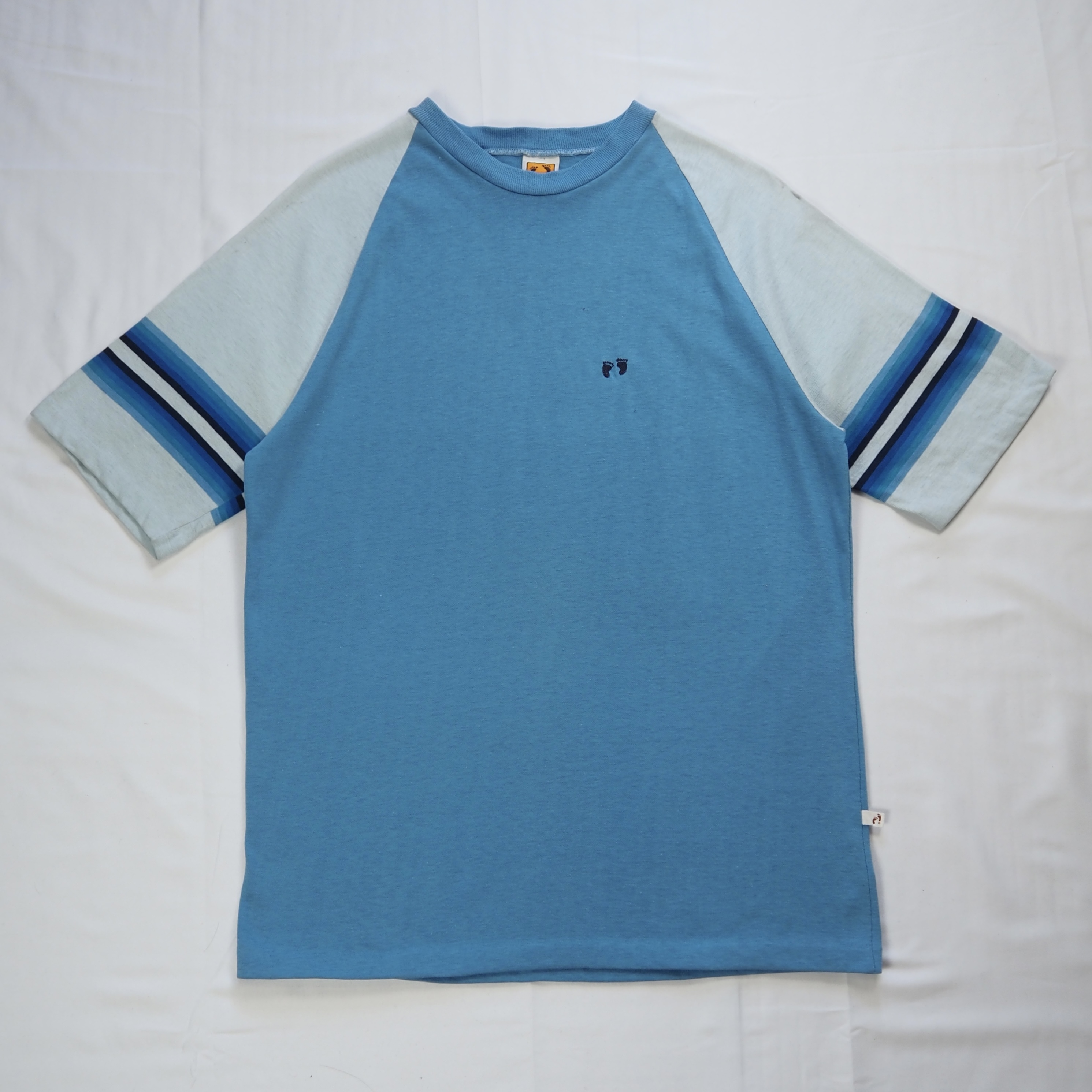 80’s Hang Ten Tシャツ ブルー Mサイズ