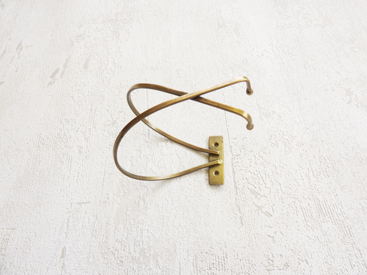 アイアンカーテンホルダークロス Gold Plabe プレイブ おしゃれデザイン家具