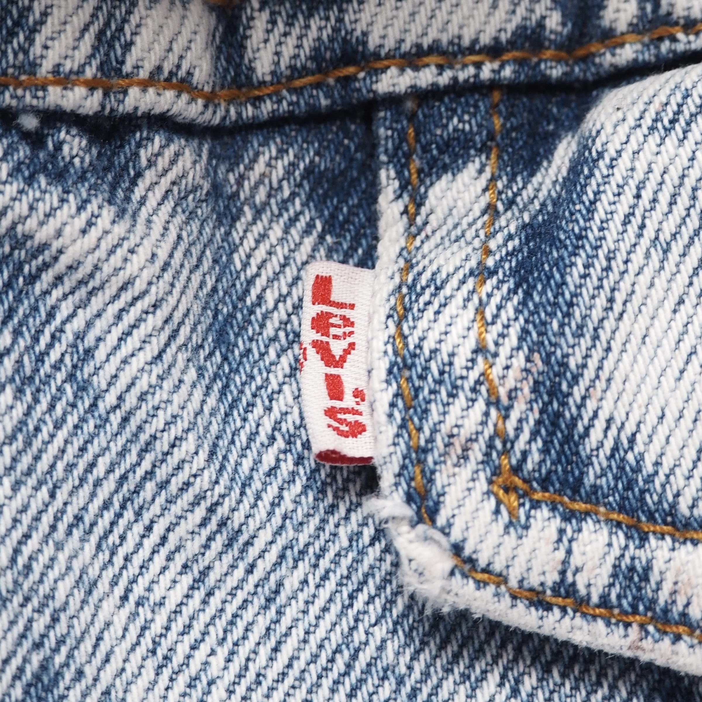 【珍リーバイス】80’s Levi’s Denim Hoodie Jacket の画像 8