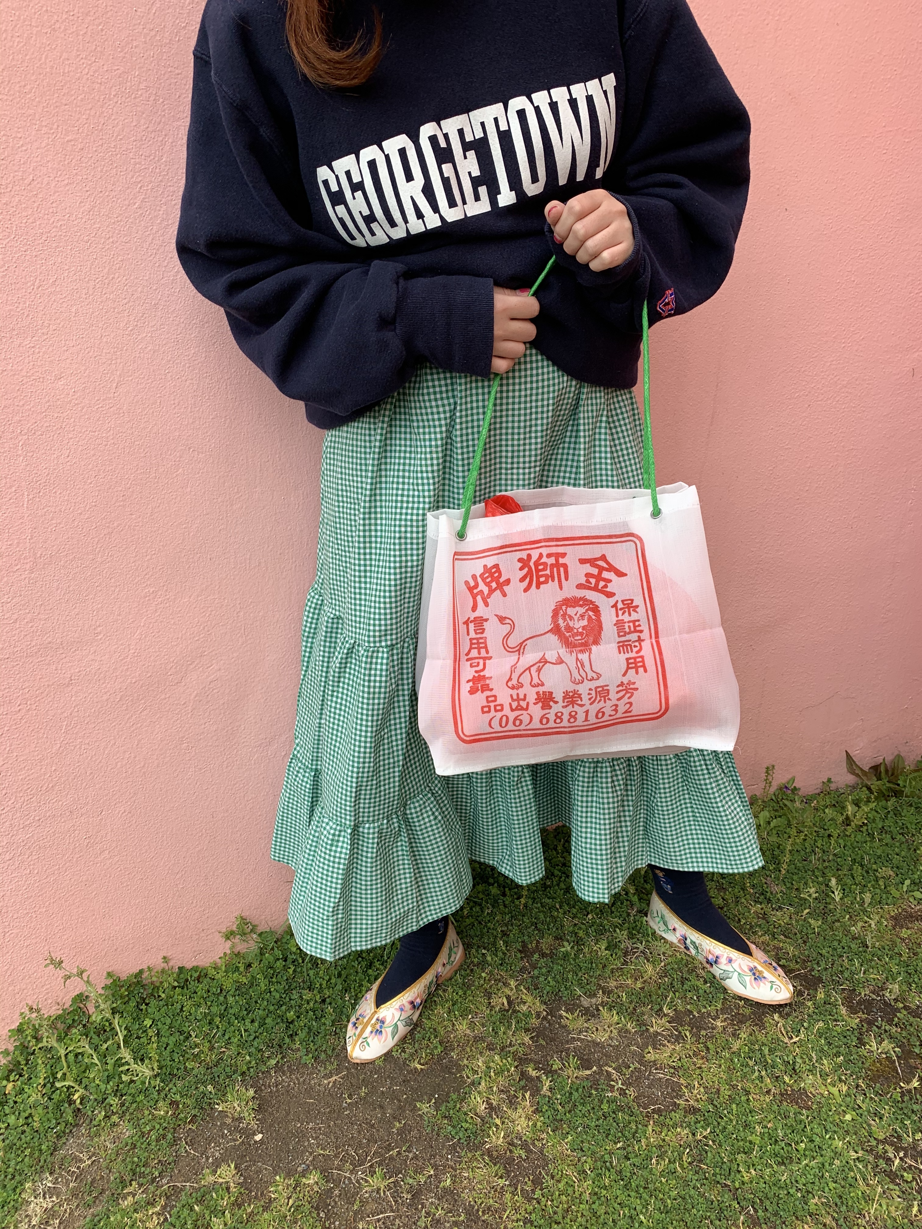 台湾雑貨 漁師バック Rush More Sue ラッシュモアスー