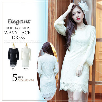 パーティードレス ミニ 結婚式二次会 ワンピース 長袖 大人 春夏 花柄 Aライン 長袖 無地 ミディアム レース レディース ２０１８年新作 定番 人気 およばれ 結婚式 二次会 演奏会 観劇 謝恩会 発表会 パーティー ドレス Me Too