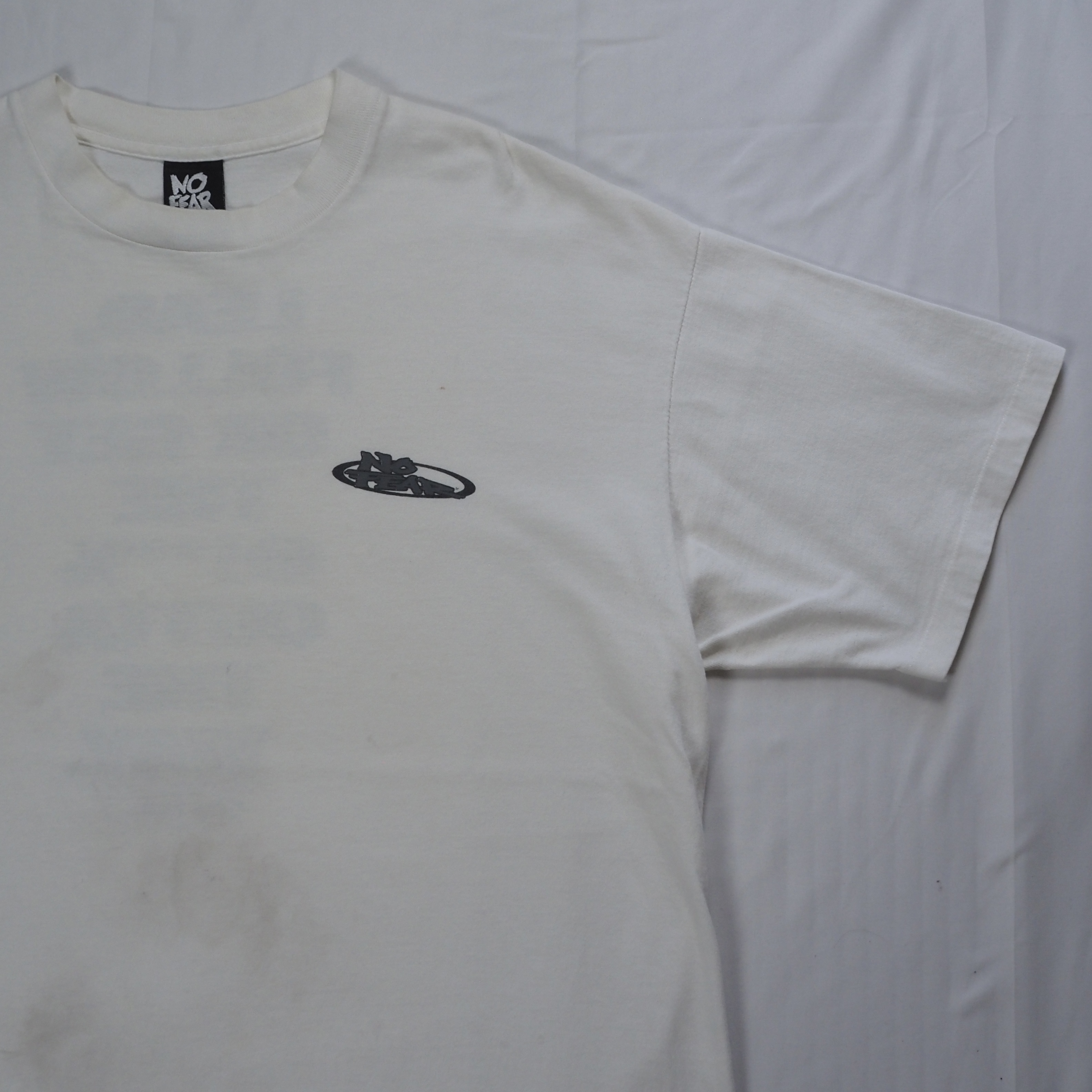 90’s No Fear Tシャツ XL ホワイト の画像 10