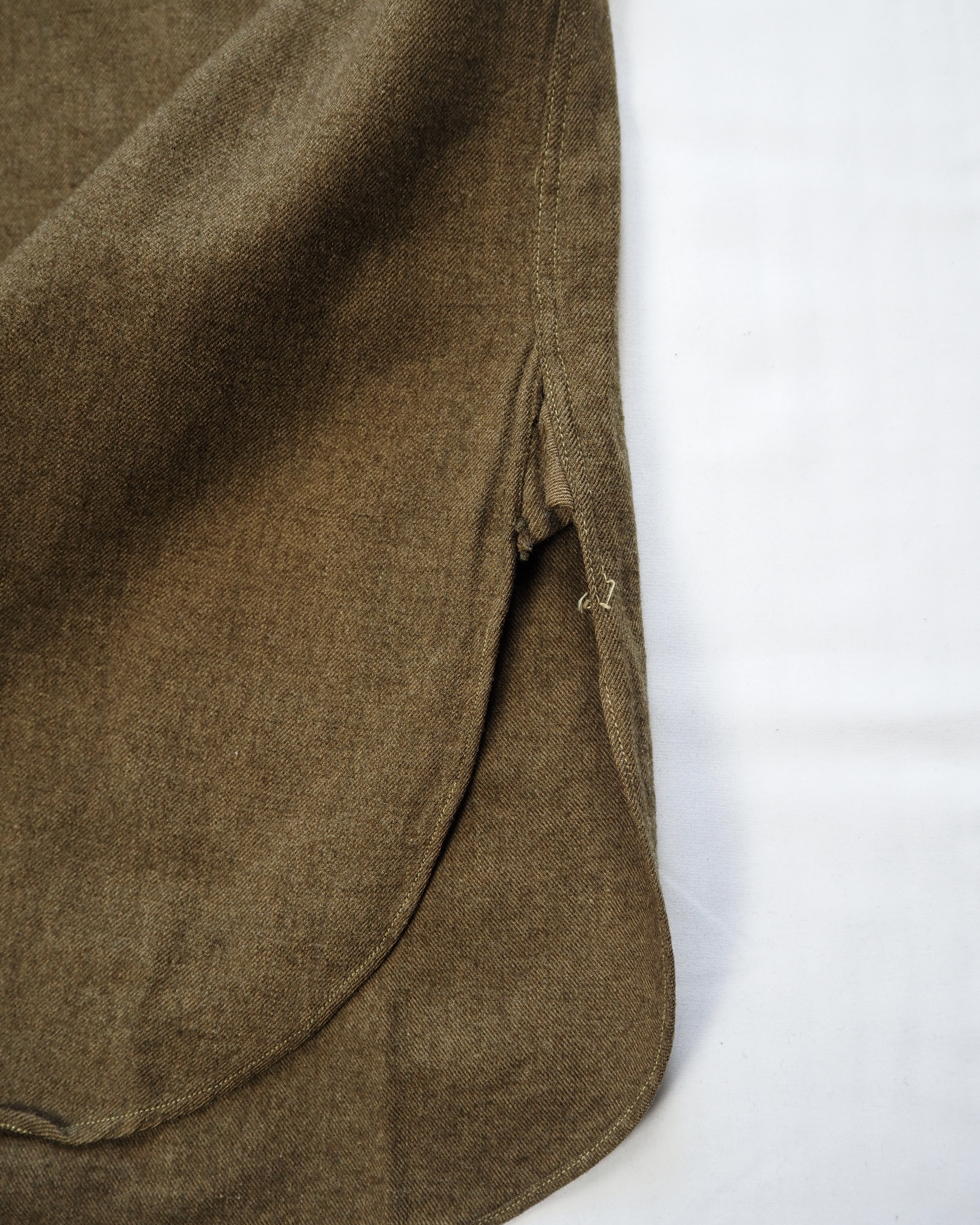 30’s U.S. ARMY ウールプルオーバーシャツ の画像 9