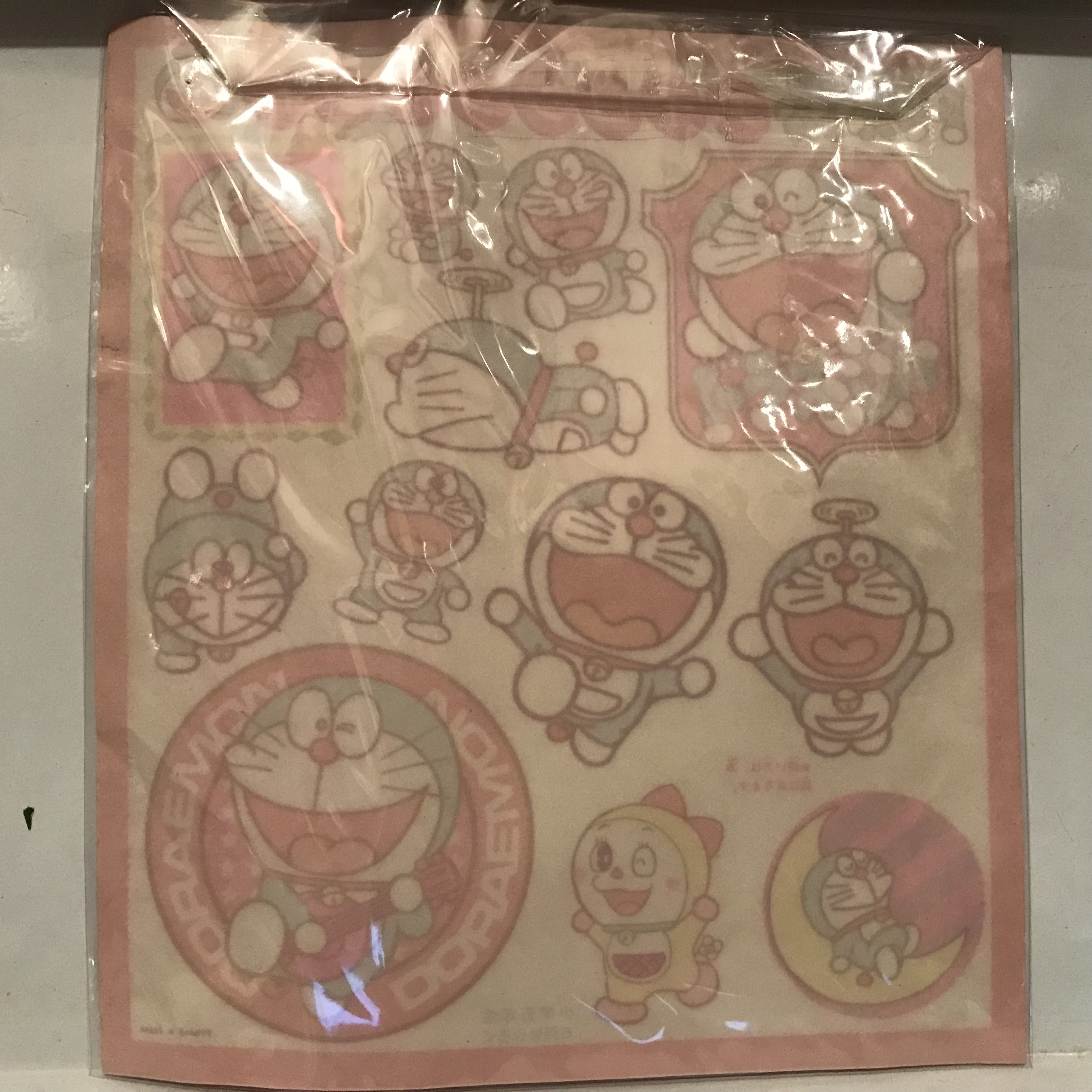 ドラえもんとドラミのアイロンプリント 小学五年生6月号ふろく 未使用 実用外百貨店 レトロ珍品 モラトリアム