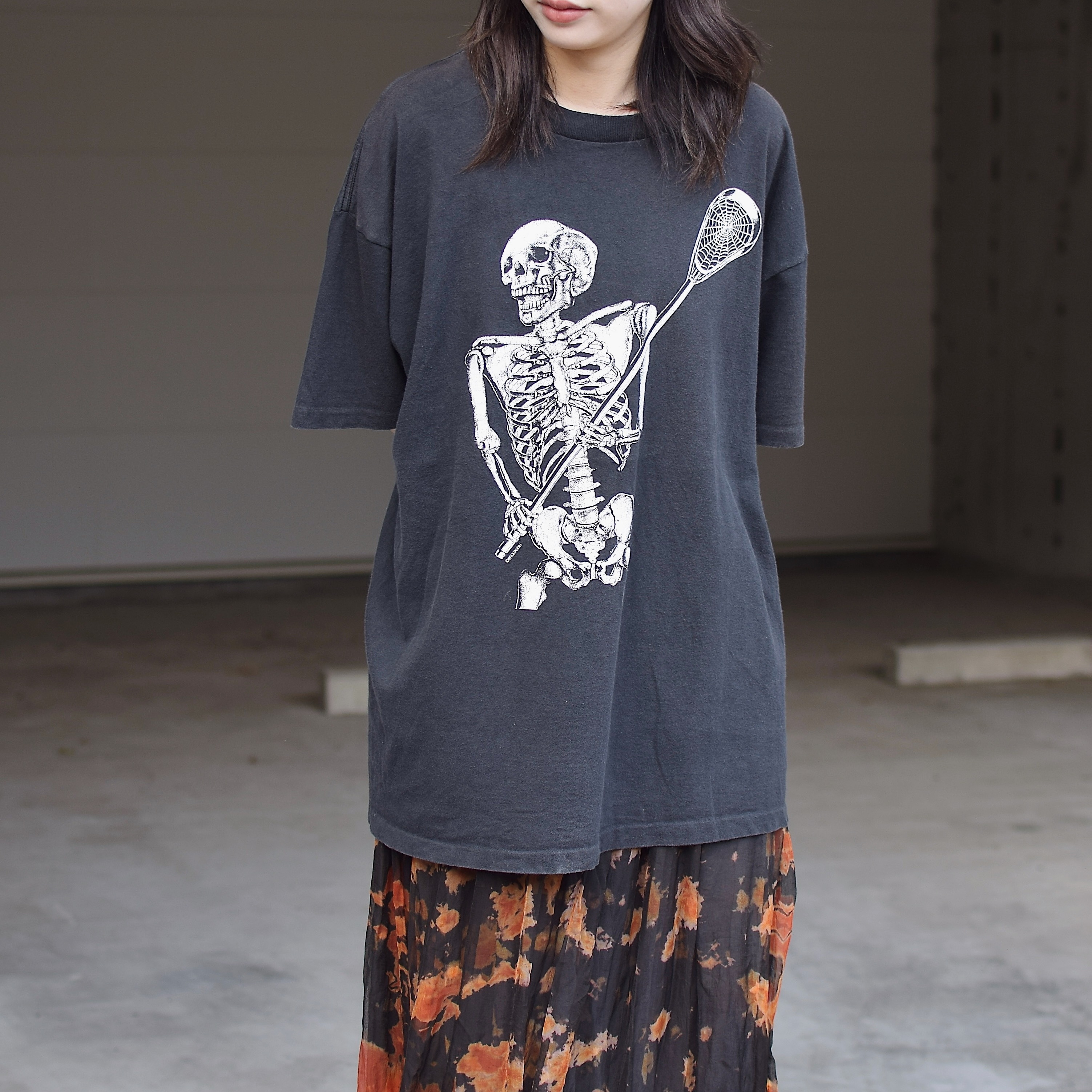 Vintage 80〜90's【DELTA】"Skeleton" T-shirt の画像 3