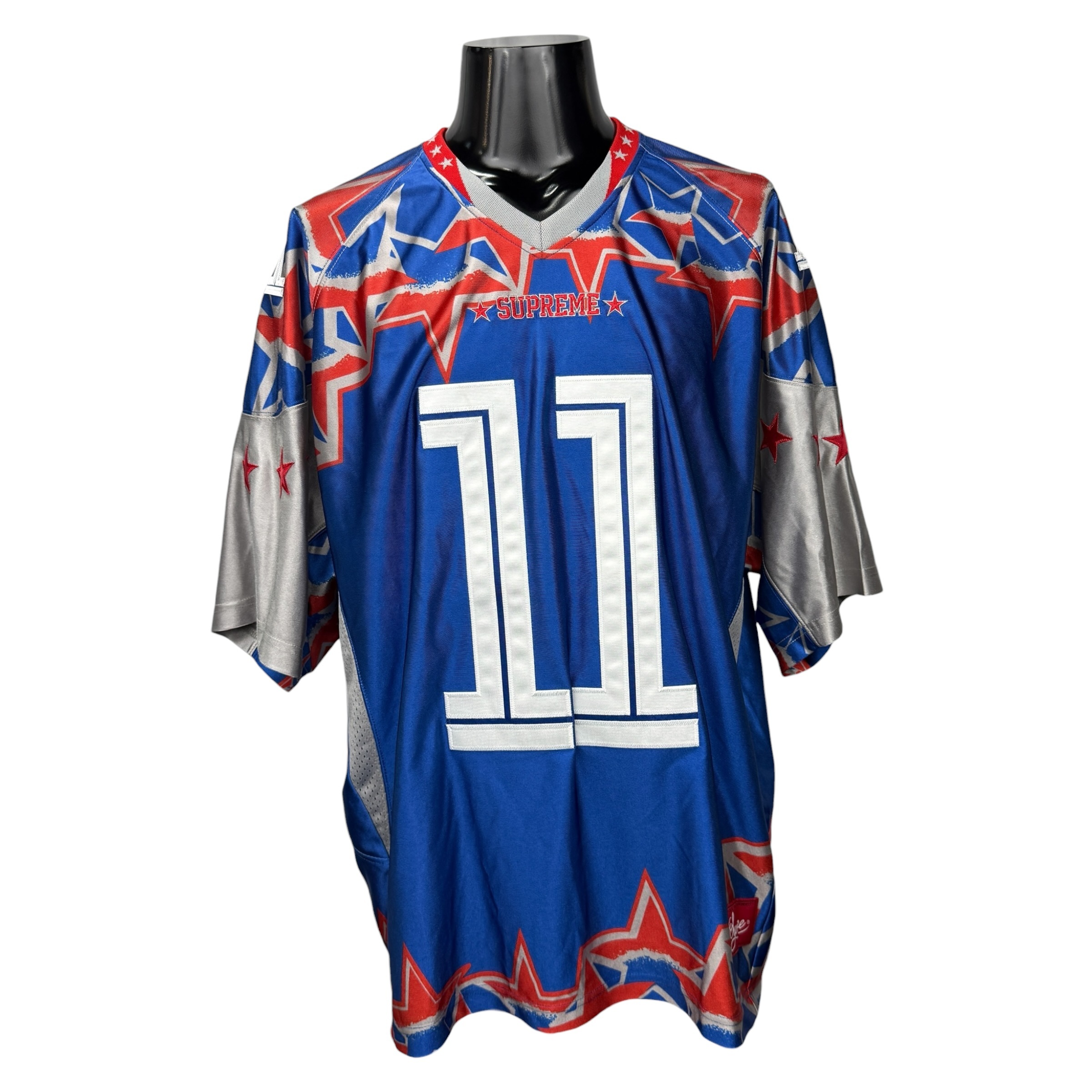 【SUPREME】シュプリーム “STARS FOOTBALL JERSEY” 25SS ナンバリング ゲームシャツ