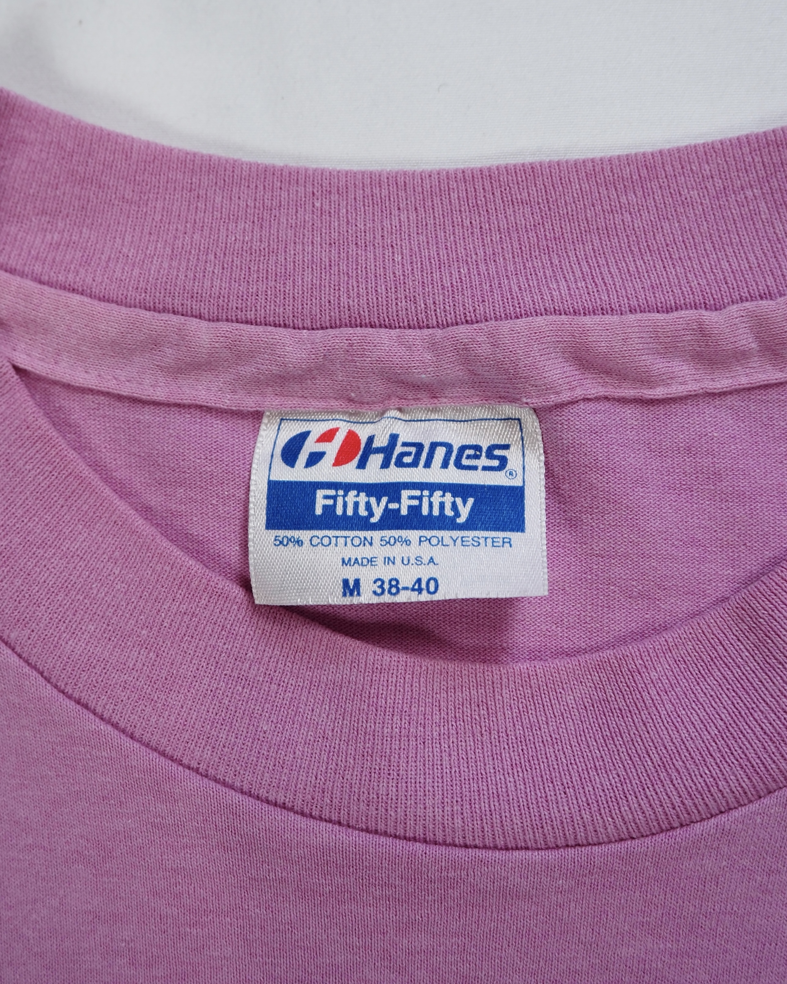 80’s Hanes “You Bitch” Tシャツ Mサイズ パープル の画像 9