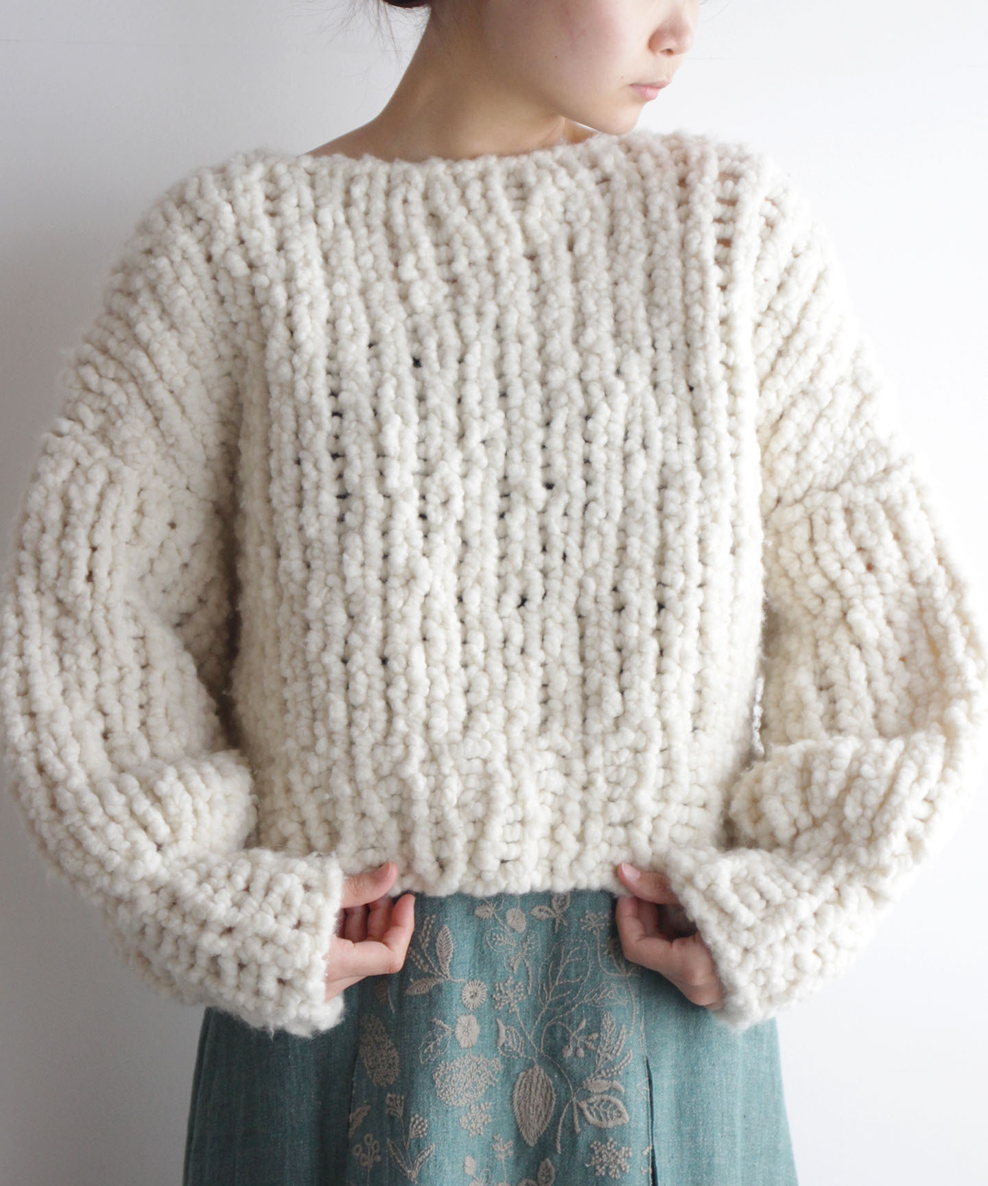 編み物キット 棒針編みセーター 糸 No 6 And Wool