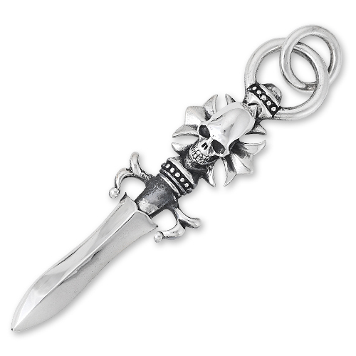 King Baby キングベイビー Pendant ペンダント スカルクロスダガーペンダント 送料無料 クロムハーツ ガボールなどシルバー レザーセレクトショップchrono