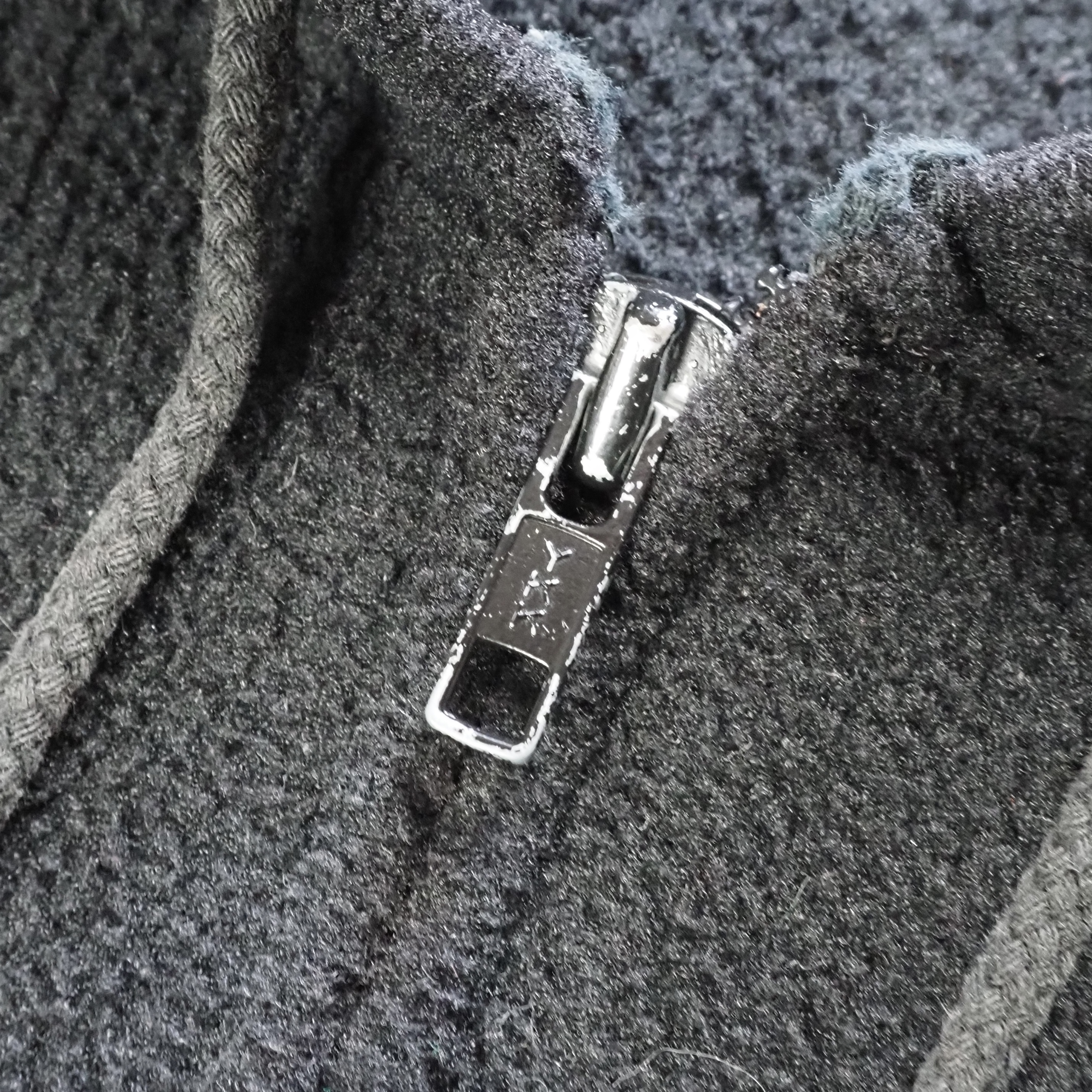 90’s Ralph Lauren フリースジップフーディ ブラック Lサイズ の画像 8