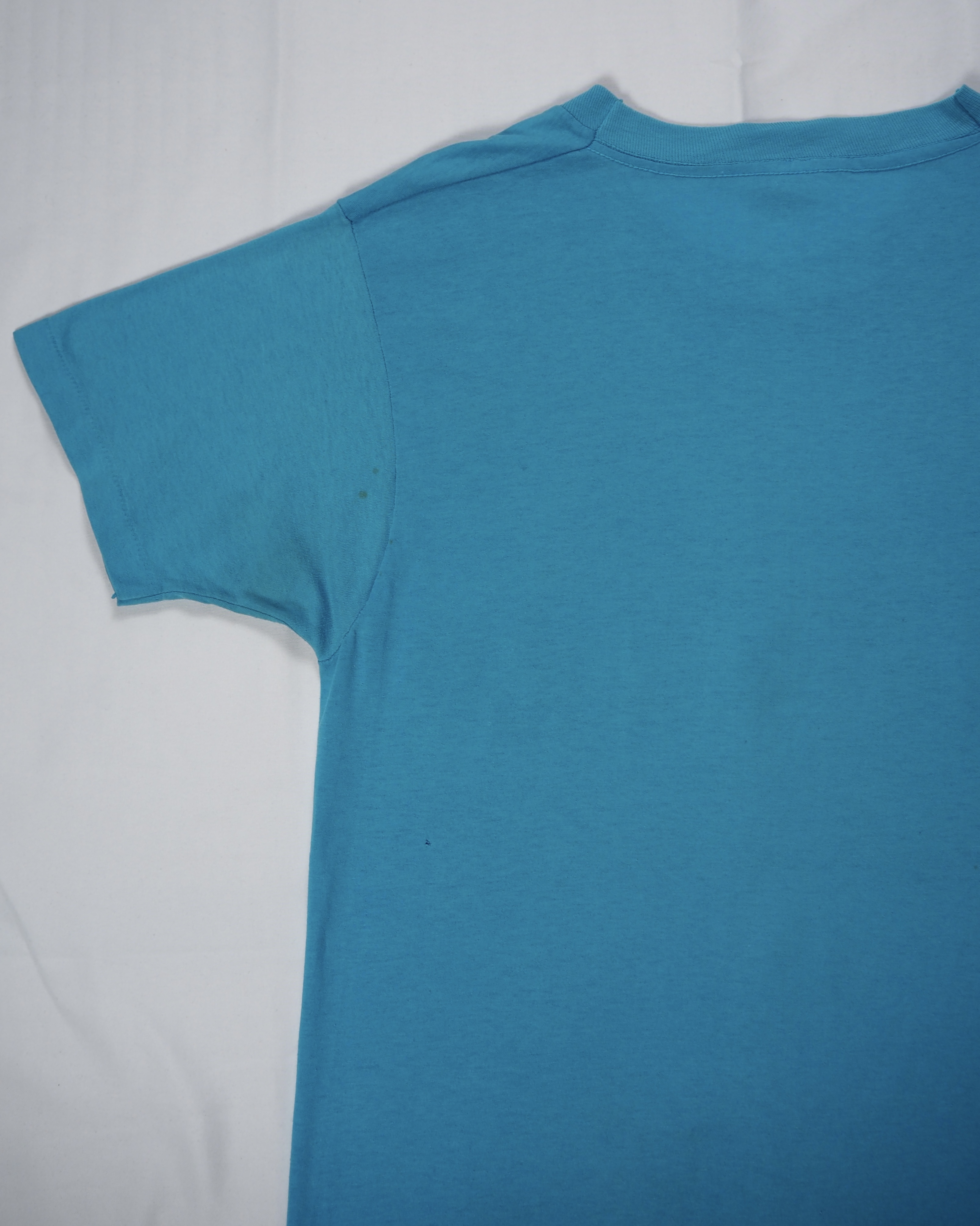 80’s Harley Davidson Tシャツ 水色 Mサイズ の画像 15