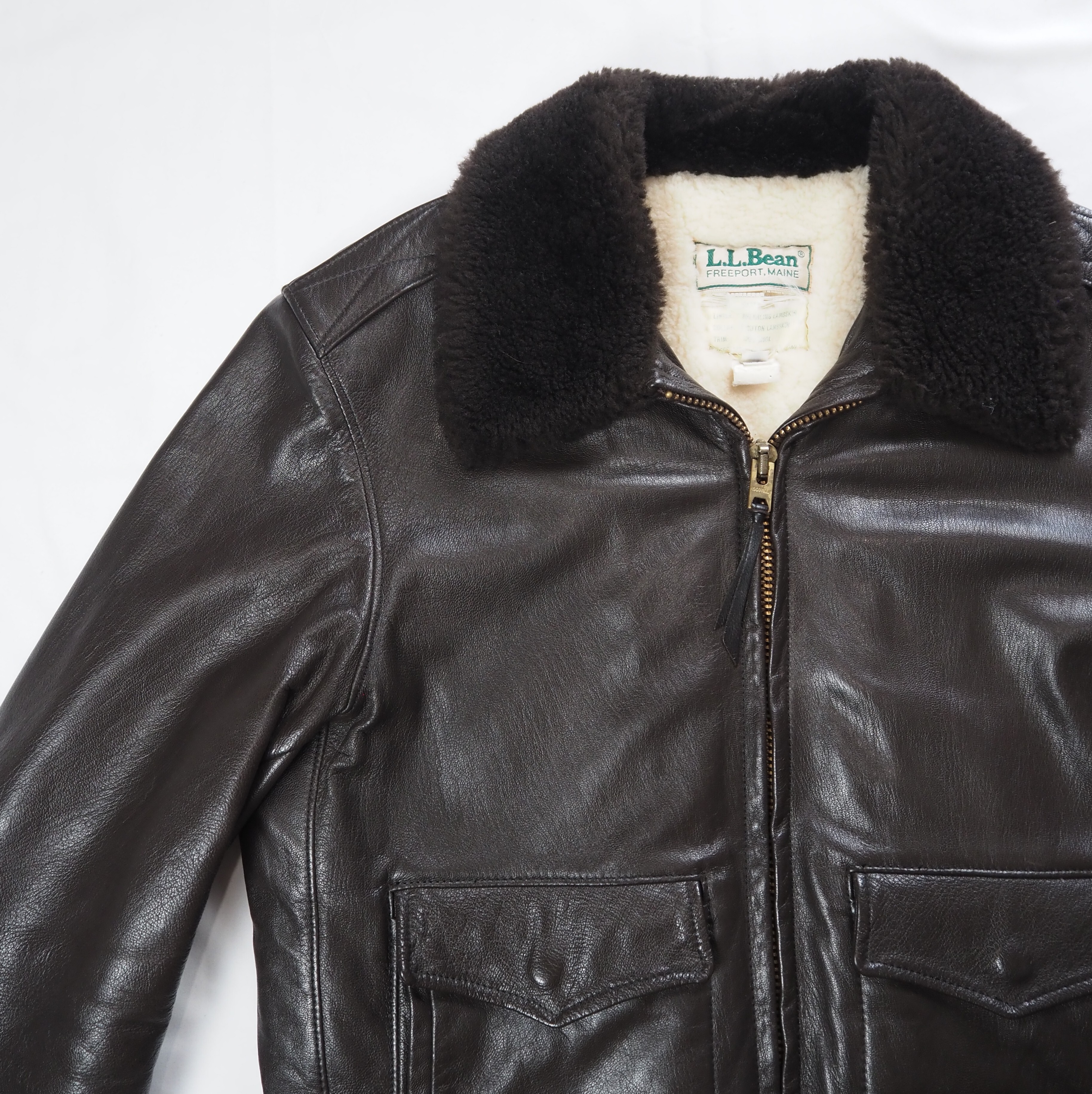 【9/23 20:00入荷】L.L. Bean G-1 レザージャケット の画像 3