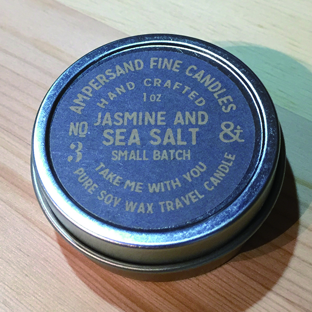 1oz Travel Can -JASMINE AND SEA SALT- キャンドル Candles - 画像1