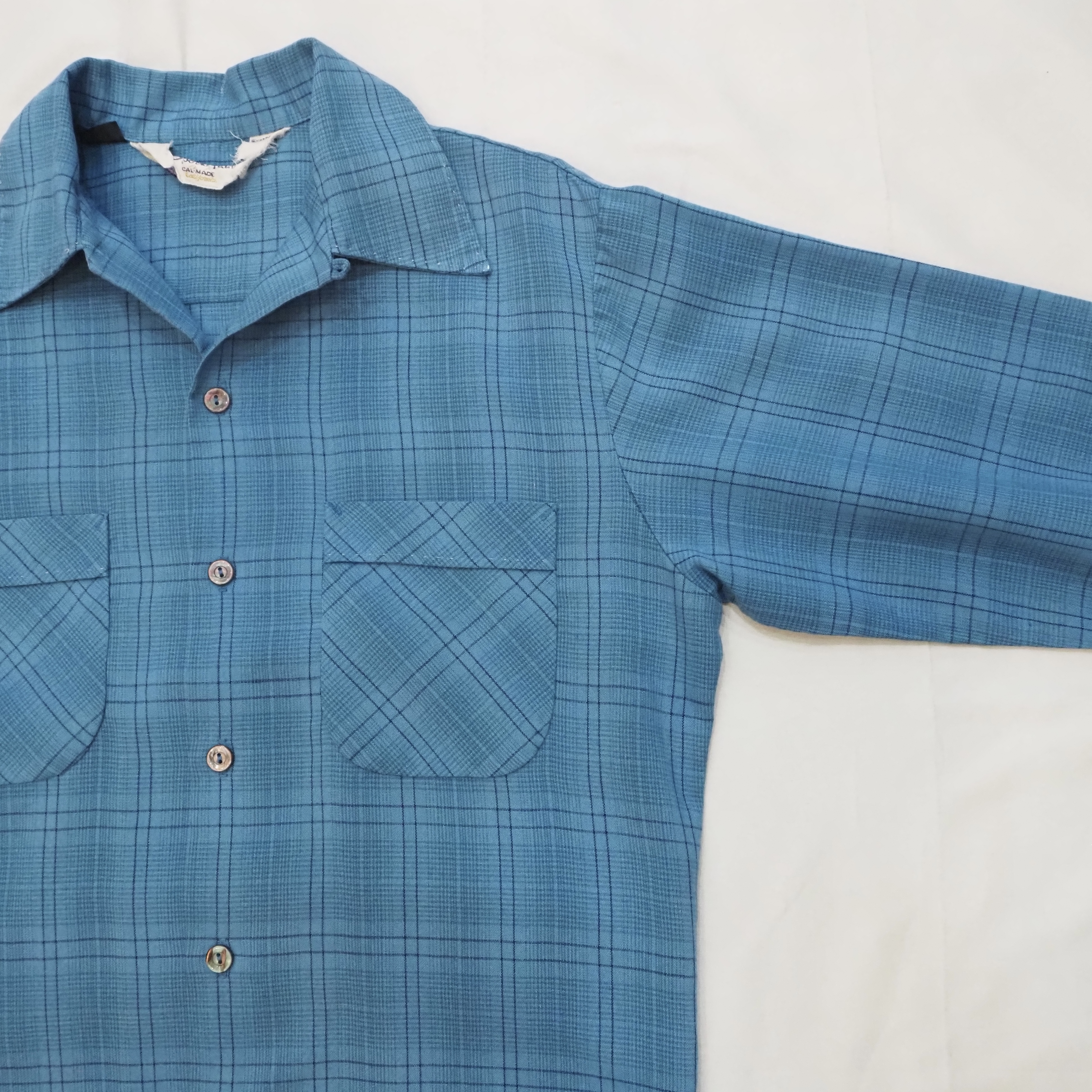 60’s〜 Vintage Cotton Button Up Shirt の画像 3