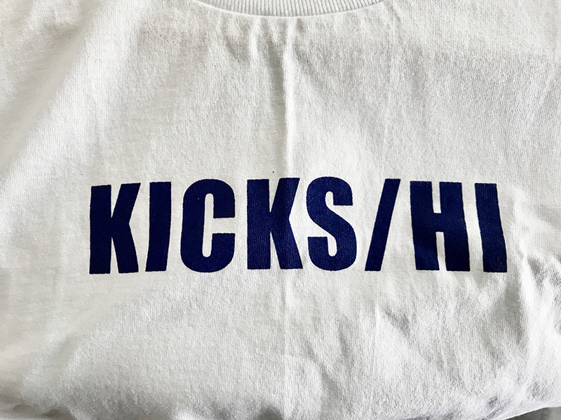 Kicks Hi Standard Logo Tee White Navy Jack Of All Trades 万屋 Maru Kicks Hi Standard Logo Tee White Navy Jack Of All Trades 万屋 Maru