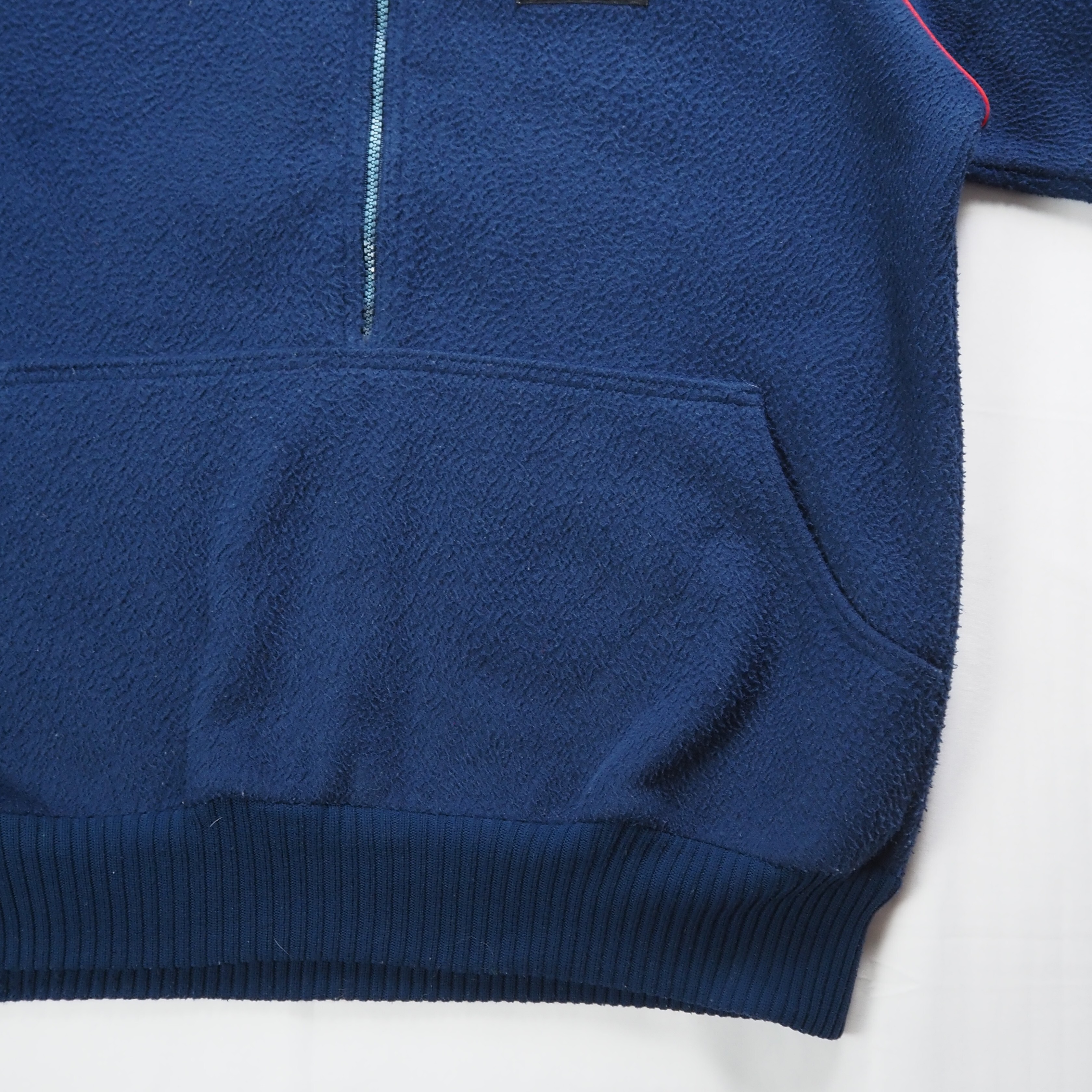 【9/23 20:00入荷】80's Patagonia フリースプルオーバージャケット ネイビー の画像 12