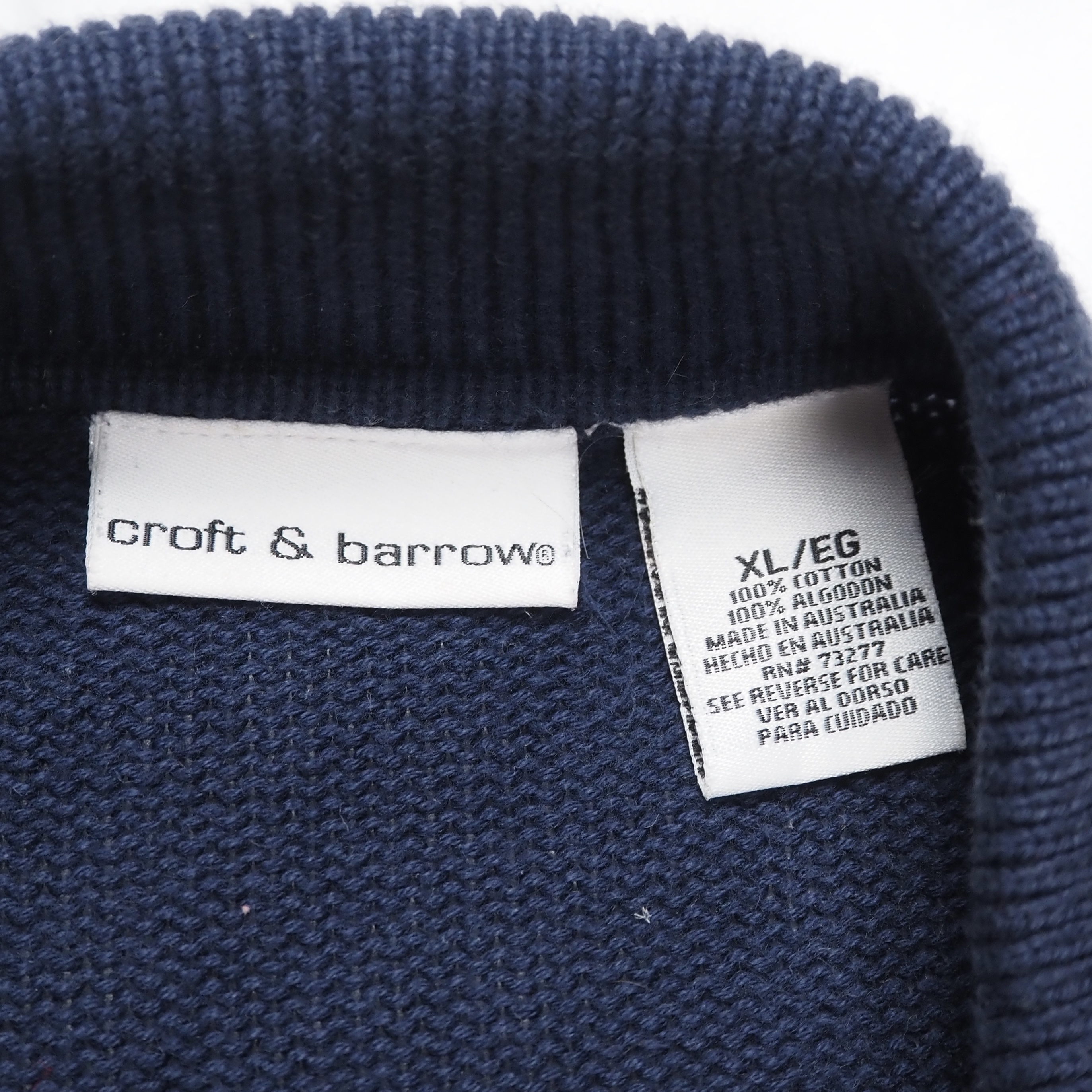 Croft & barrow コットンニットカーディガン の画像 8