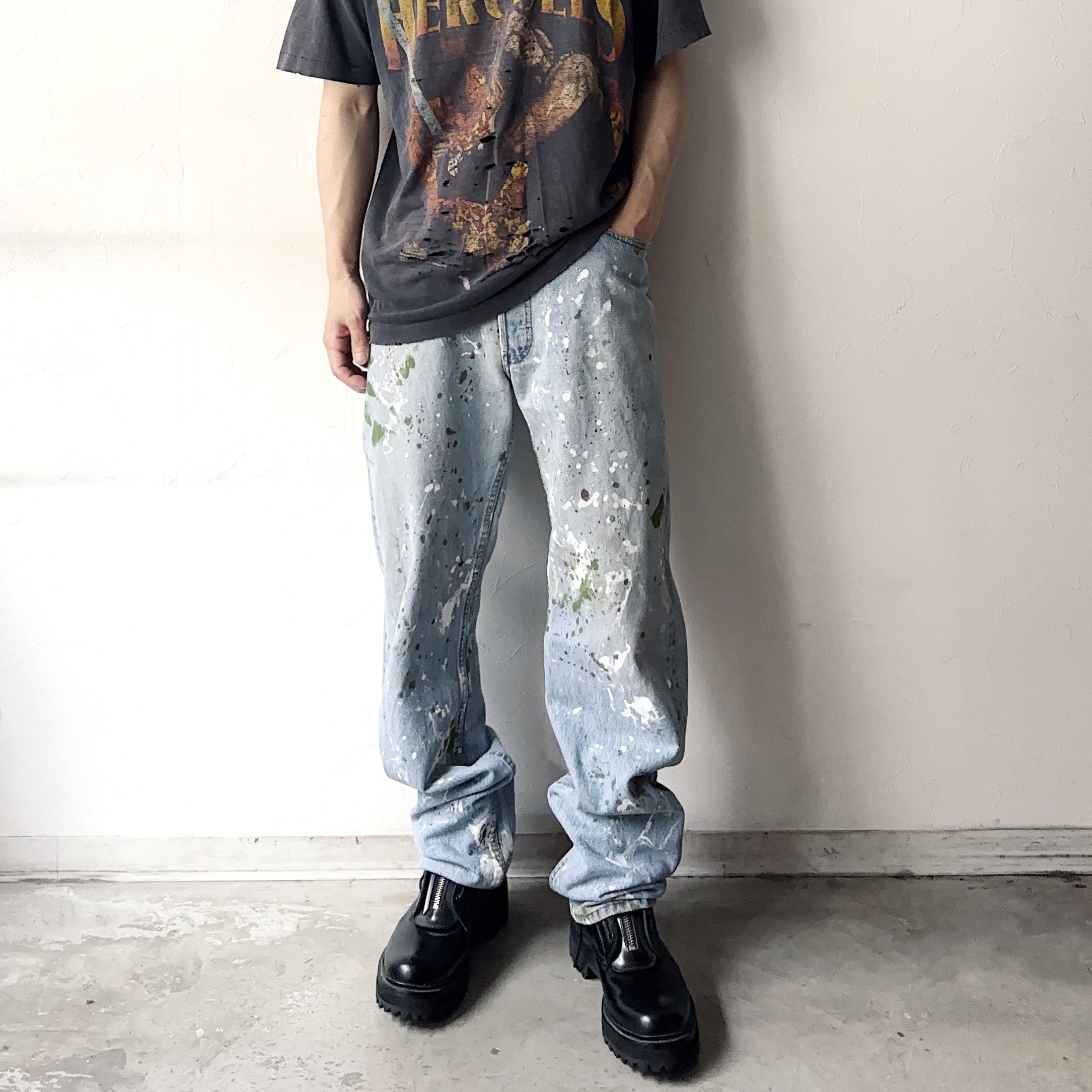 Vintage 90's【Levi's】501 Grunge Denim Pants の画像 3