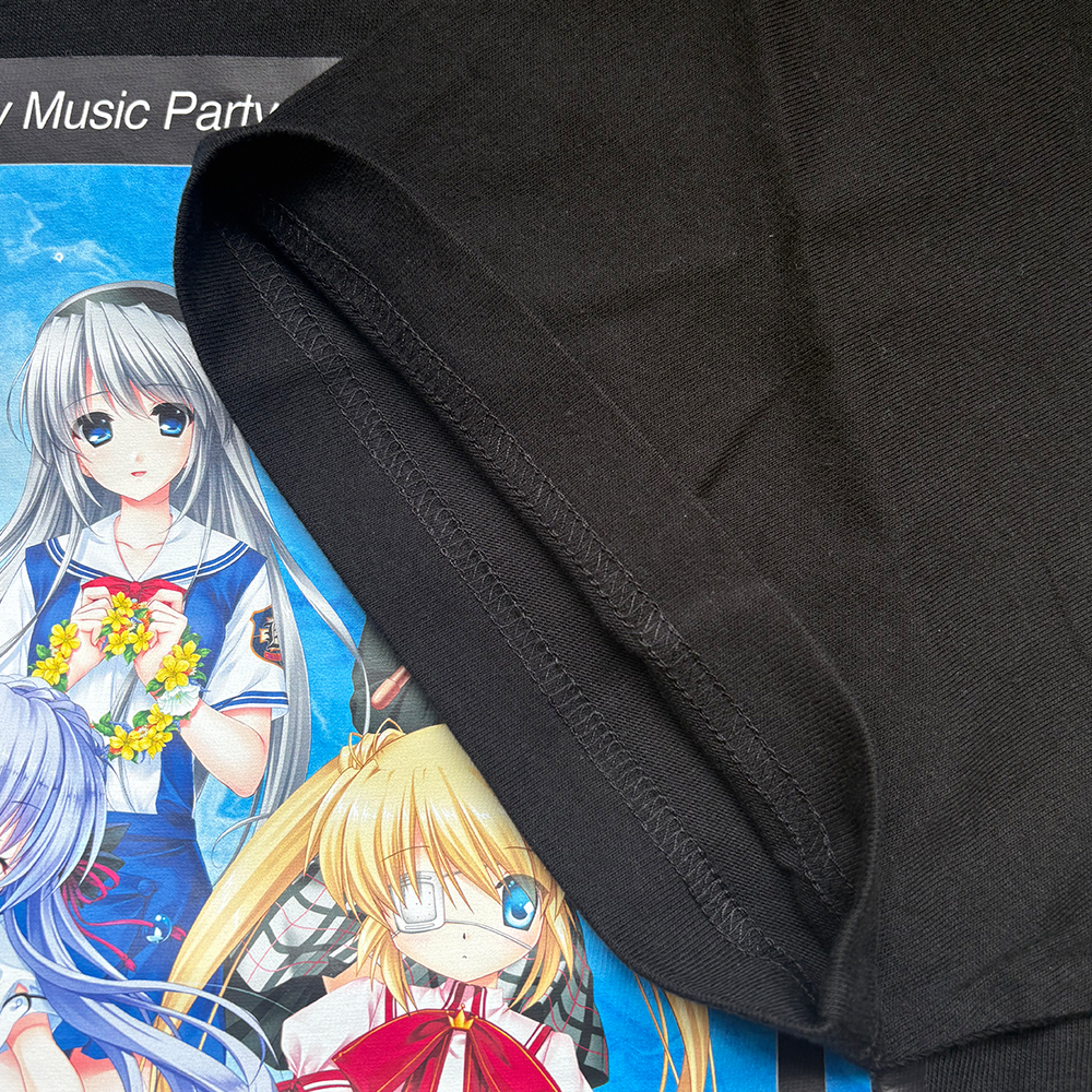 KEY Music Party vol.2 NAGOYA / CLANNAD:坂上智代 / Little Busters!:西園美魚 / SummerPockets:鳴瀬しろは / Rewrite:中津鈴流 【古着/Tシャツ/eBay出品中】