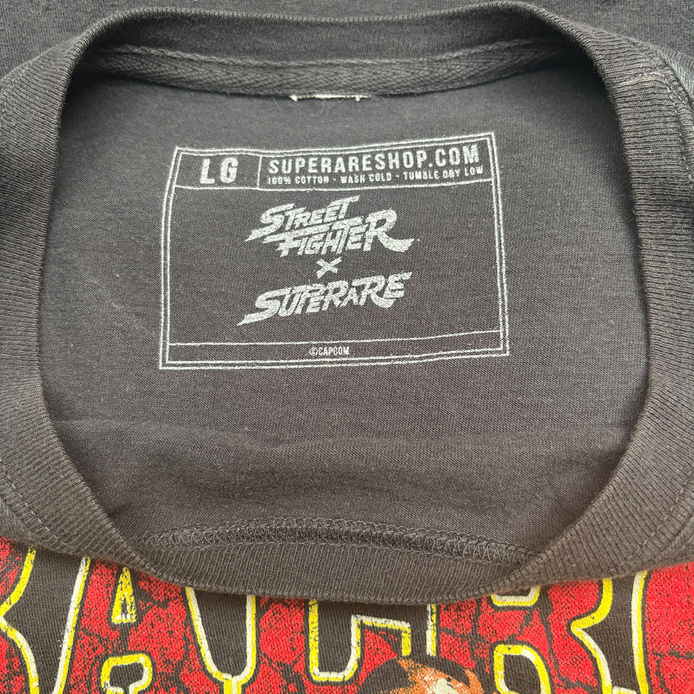 CAPCOM Street Fighter BALROG（バイソン）× SUPERARE【古着/Tシャツ/格闘ゲーム/eBay出品中】