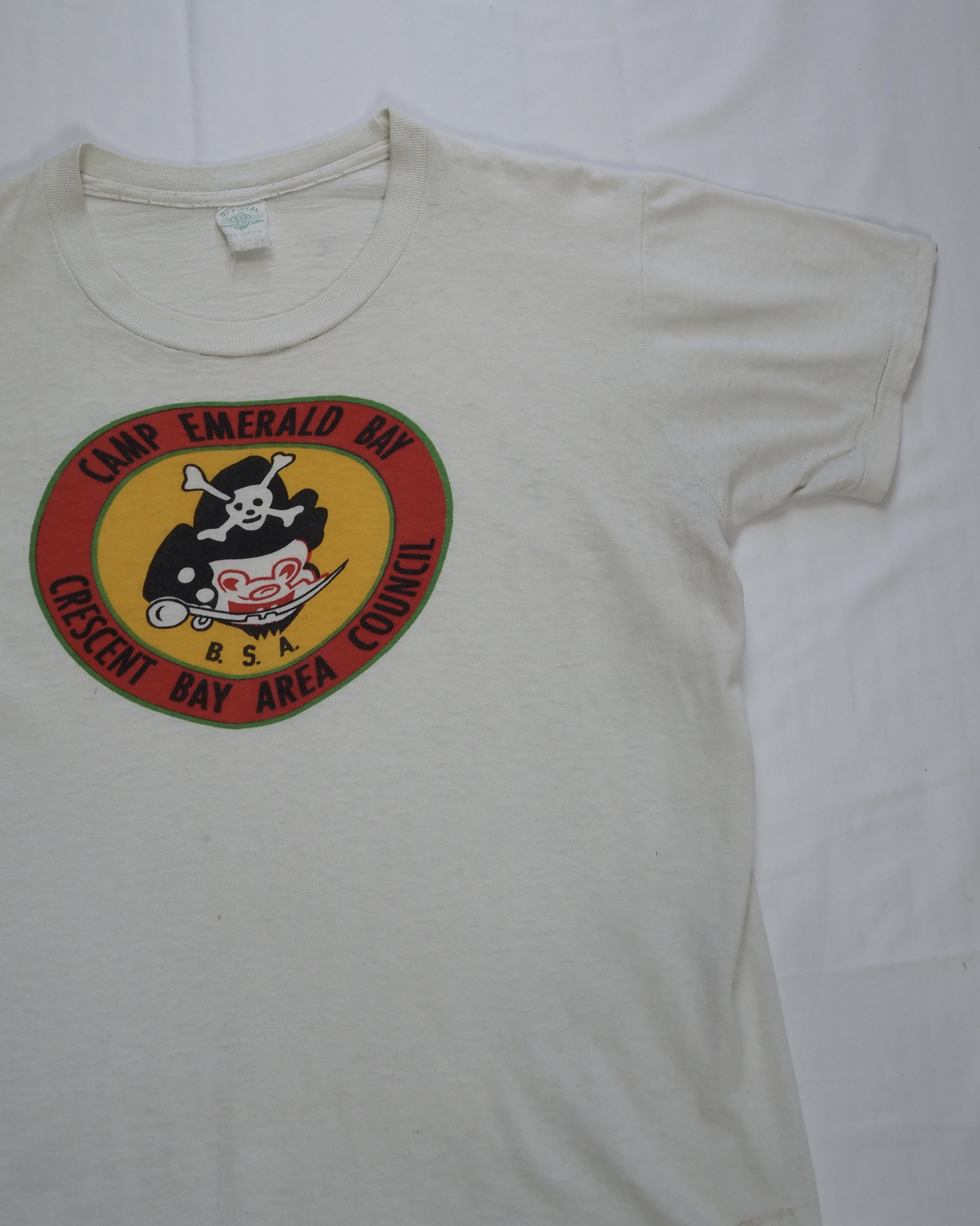 60’s 染み込みTシャツ パイレーツ の画像 4