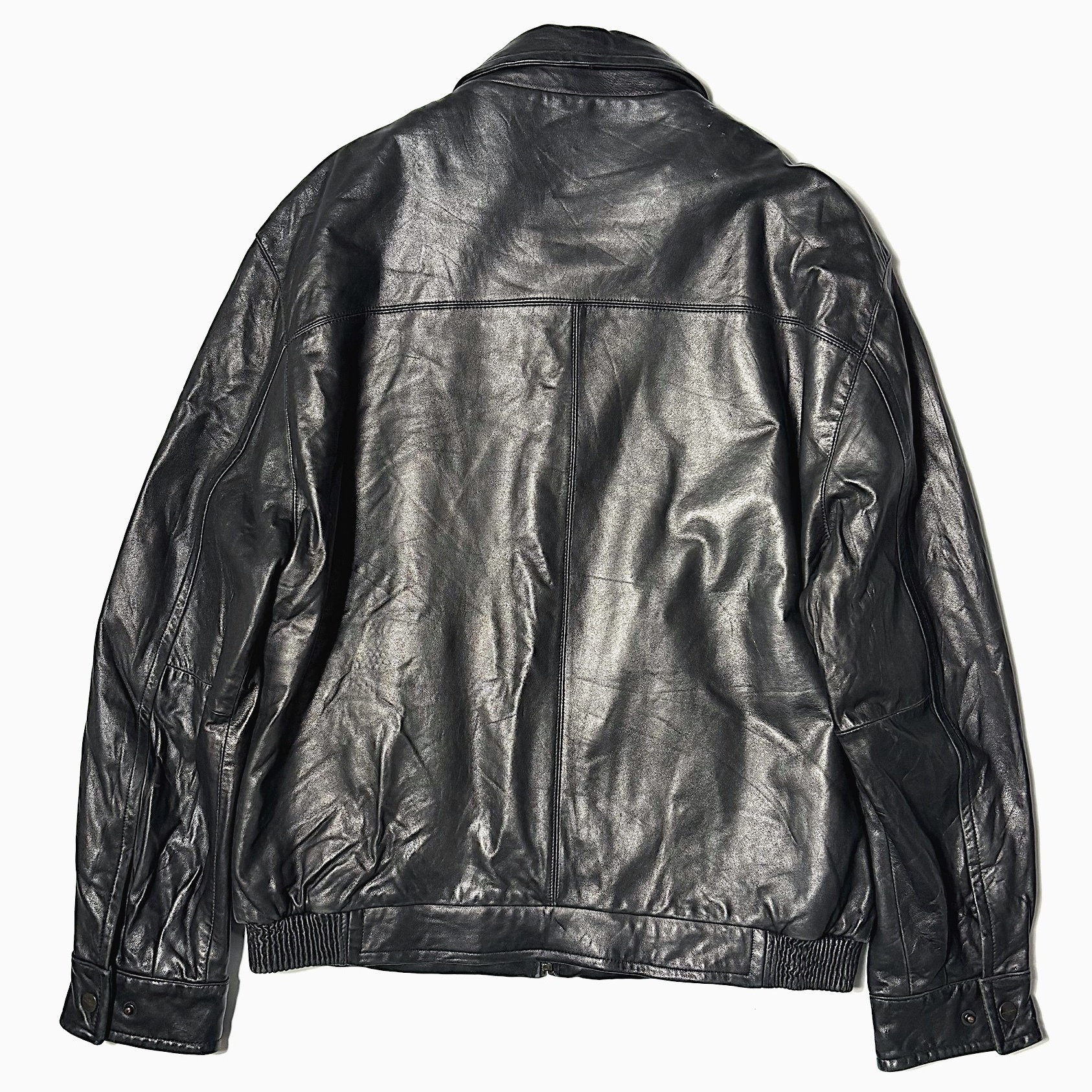 Vintage 80～90's【JHANE BARNES】Leather Jacket の画像 2