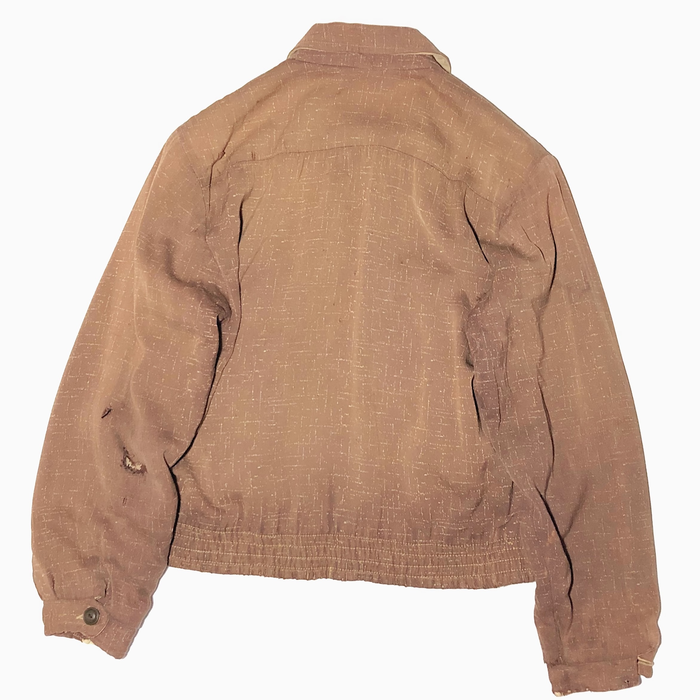 Vintage 50's【WINDBREAKER】Rayon Gabardine Jacket の画像 2