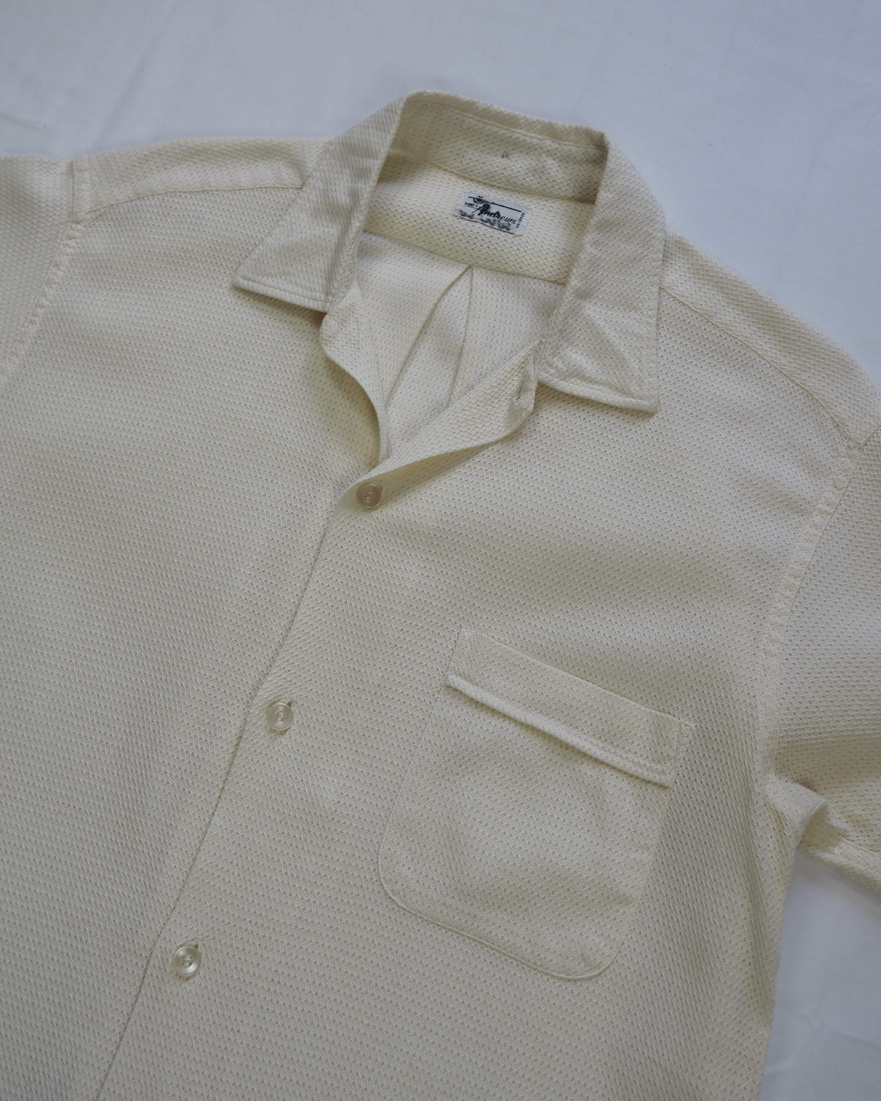 【5/6(水) 20:00入荷】60’s 半袖コットンシャツ の画像 6
