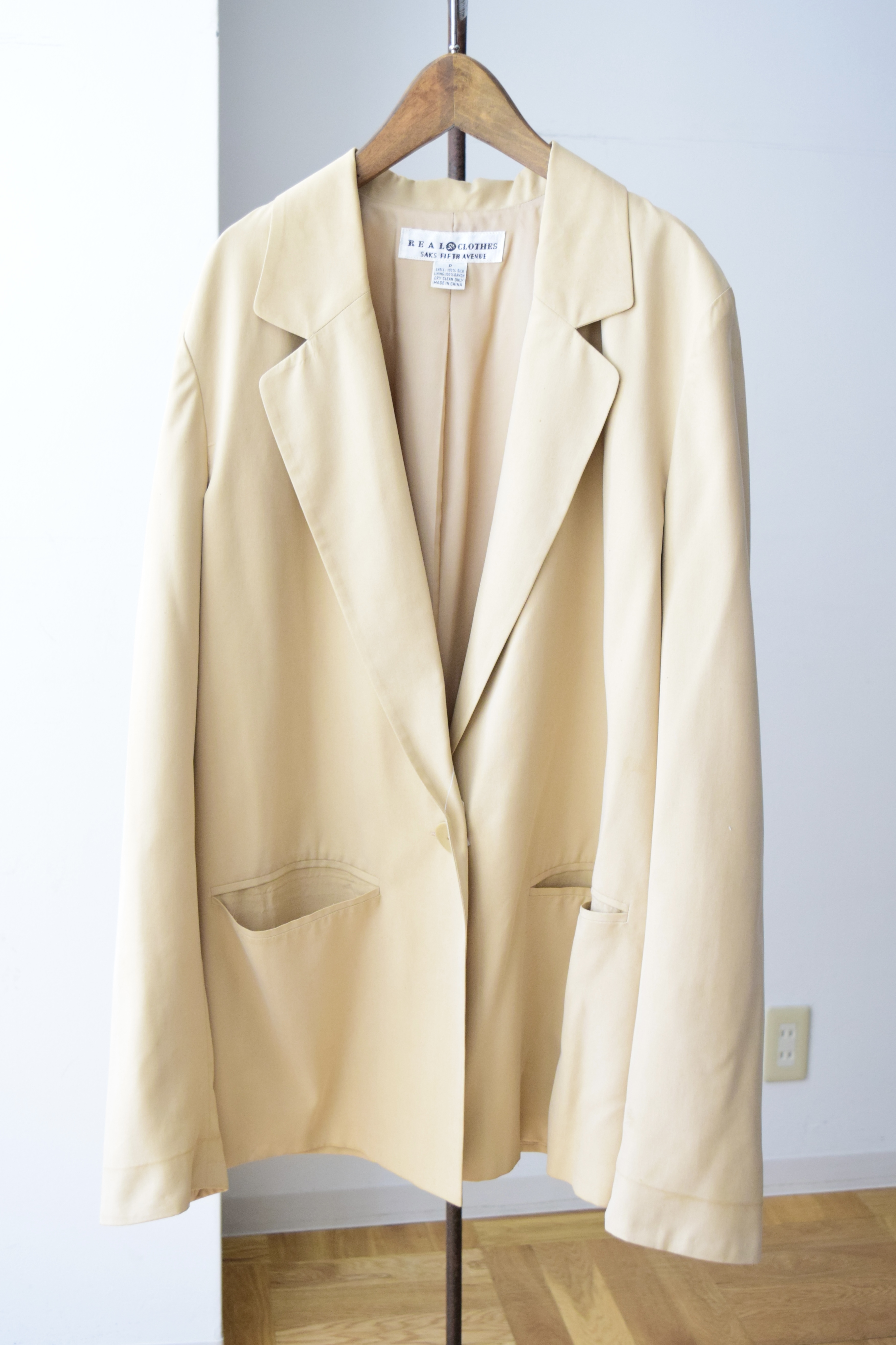 Silk jacket&pants set up の画像 9