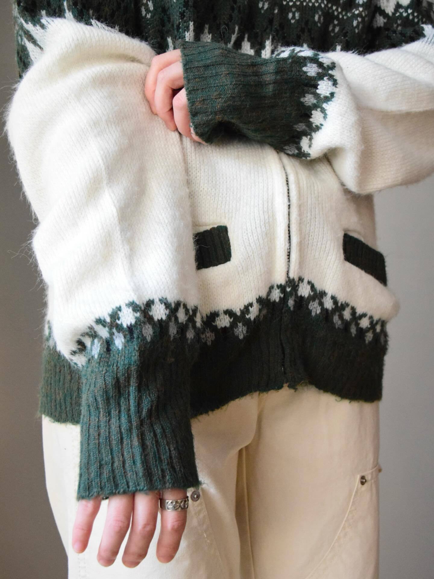 1960s CAMPUS Zip cardigan の画像 4