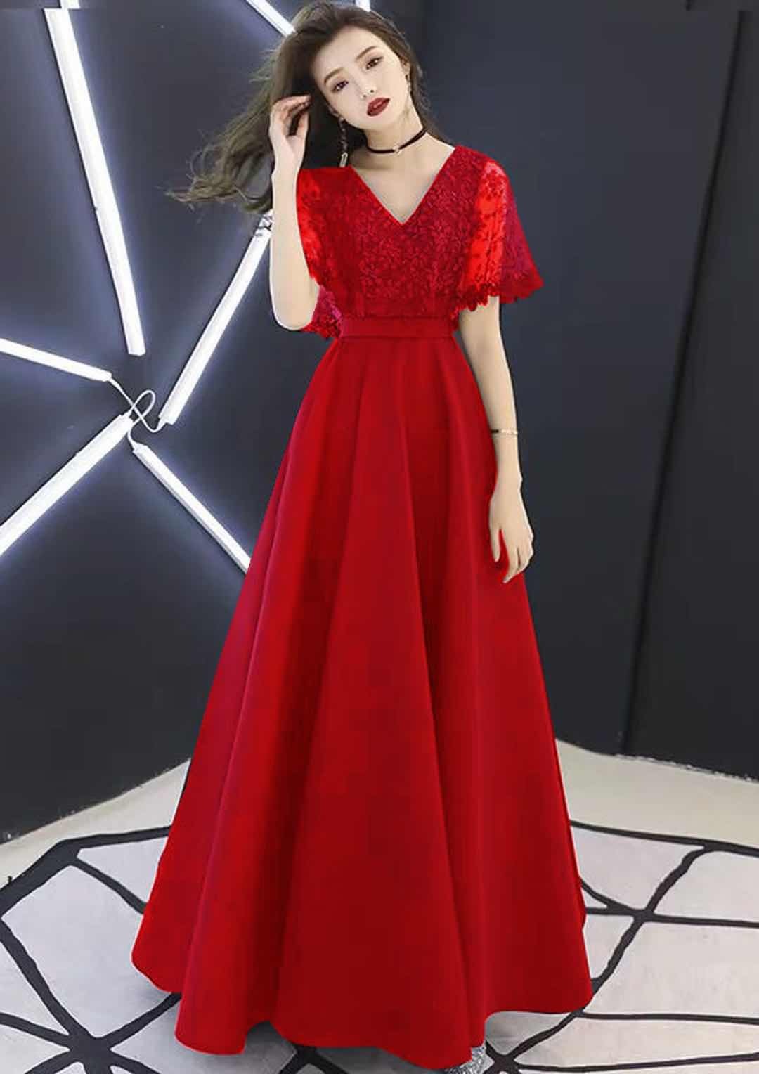 ドレス パーティードレス ドレスワンピ マキシ丈 五分袖 Vネック レース 大人可愛い フォーマル 結婚式 二次会 ハイウエスト Sl1226 Shinelively シャインライヴリィ ドレス パーティードレス ドレスワンピ マキシ丈 五分袖 Vネック レース 大人可愛い フォーマル 結婚式 二次会 ハイウエスト Sl1226 Shinelively シャインライヴリィ