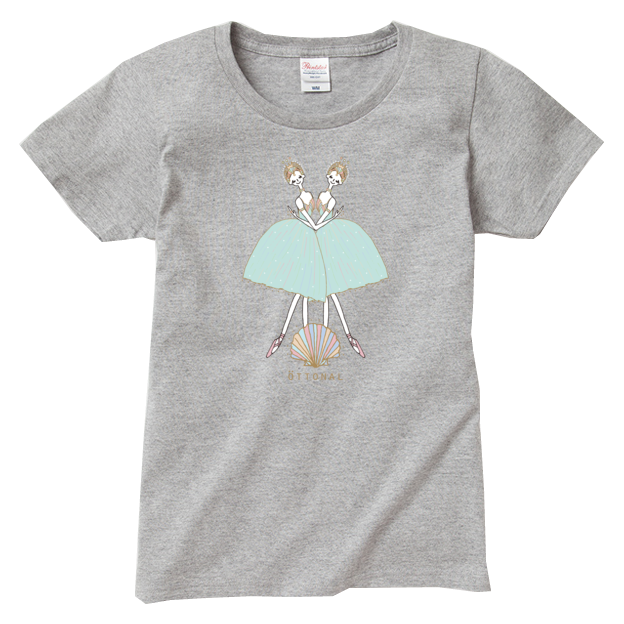 海と真珠 Tシャツ(レディース) - 画像3